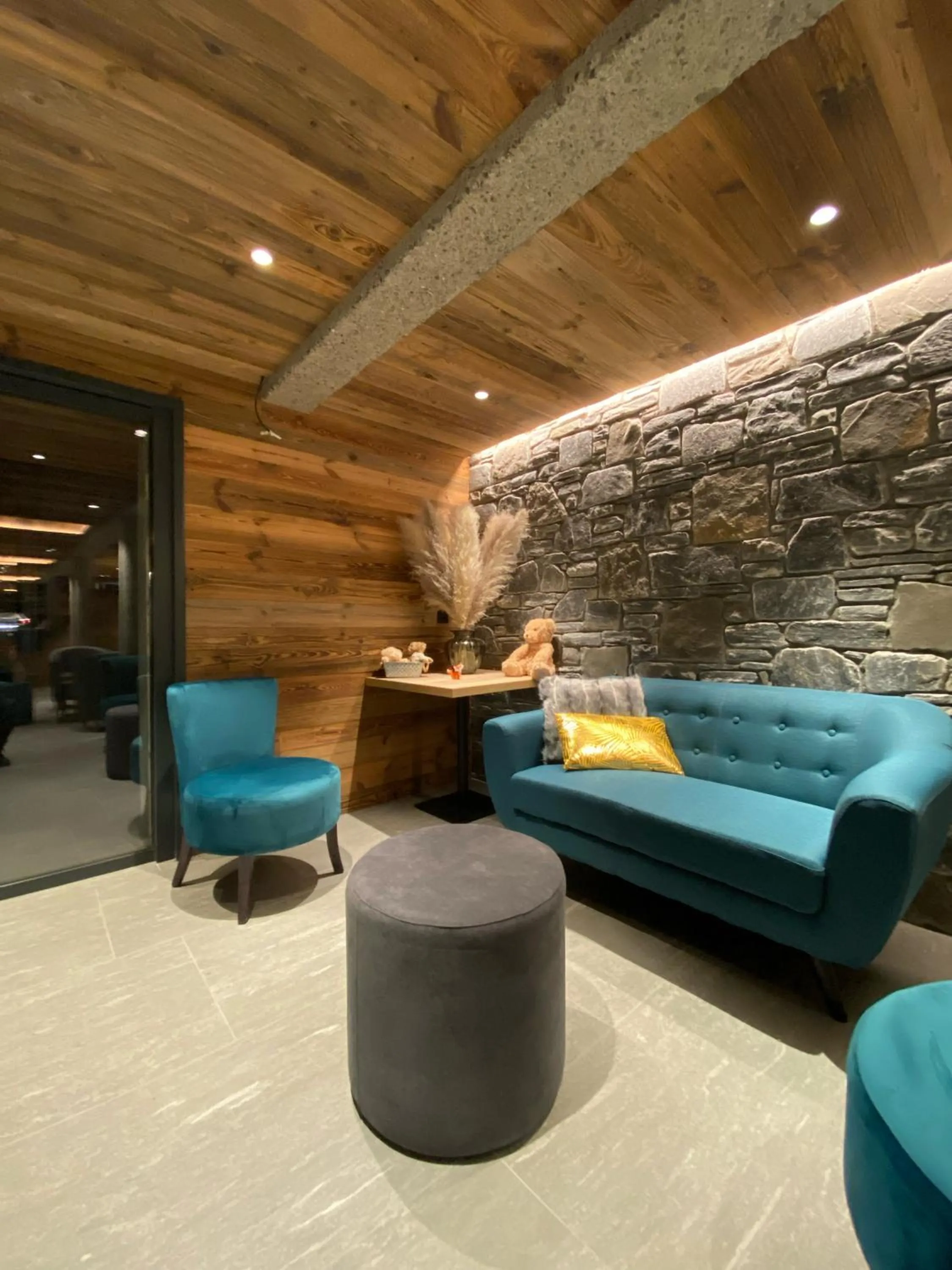 Living room in Les Mazots des Fées