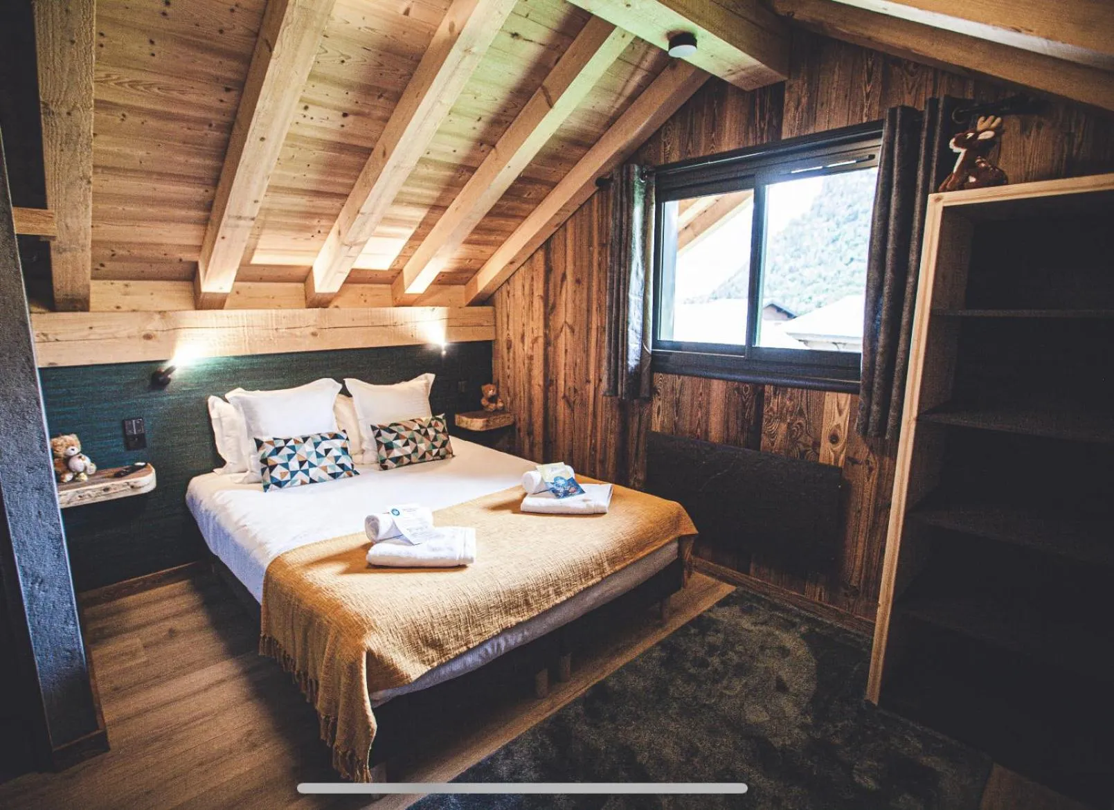 Bed in Les Mazots des Fées