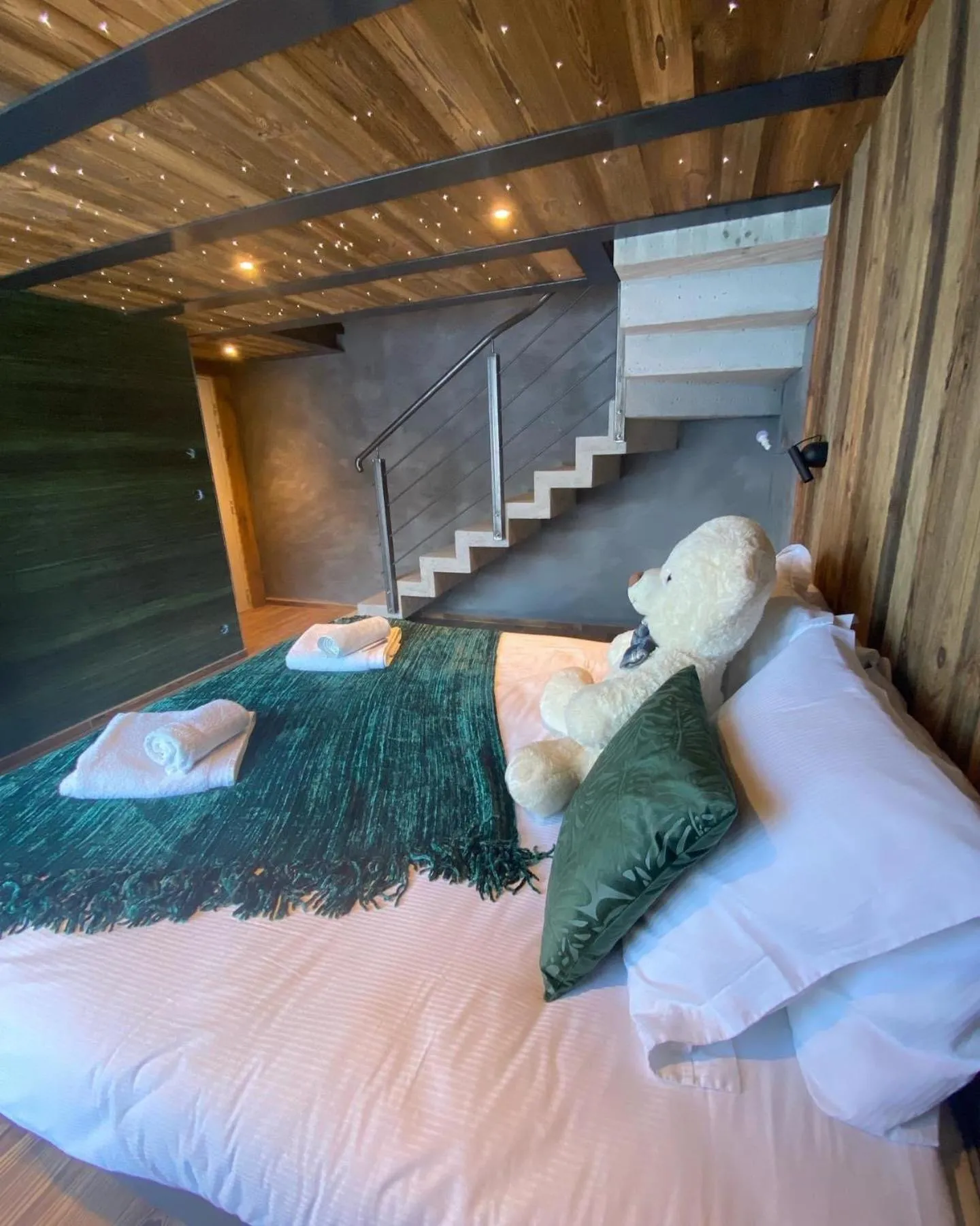 Bed in Les Mazots des Fées