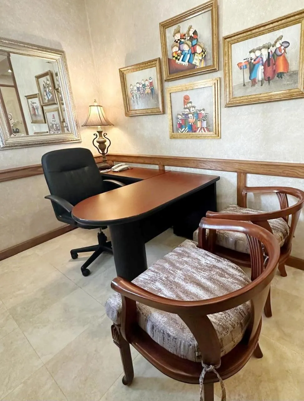 Living room in Fresno Galerias