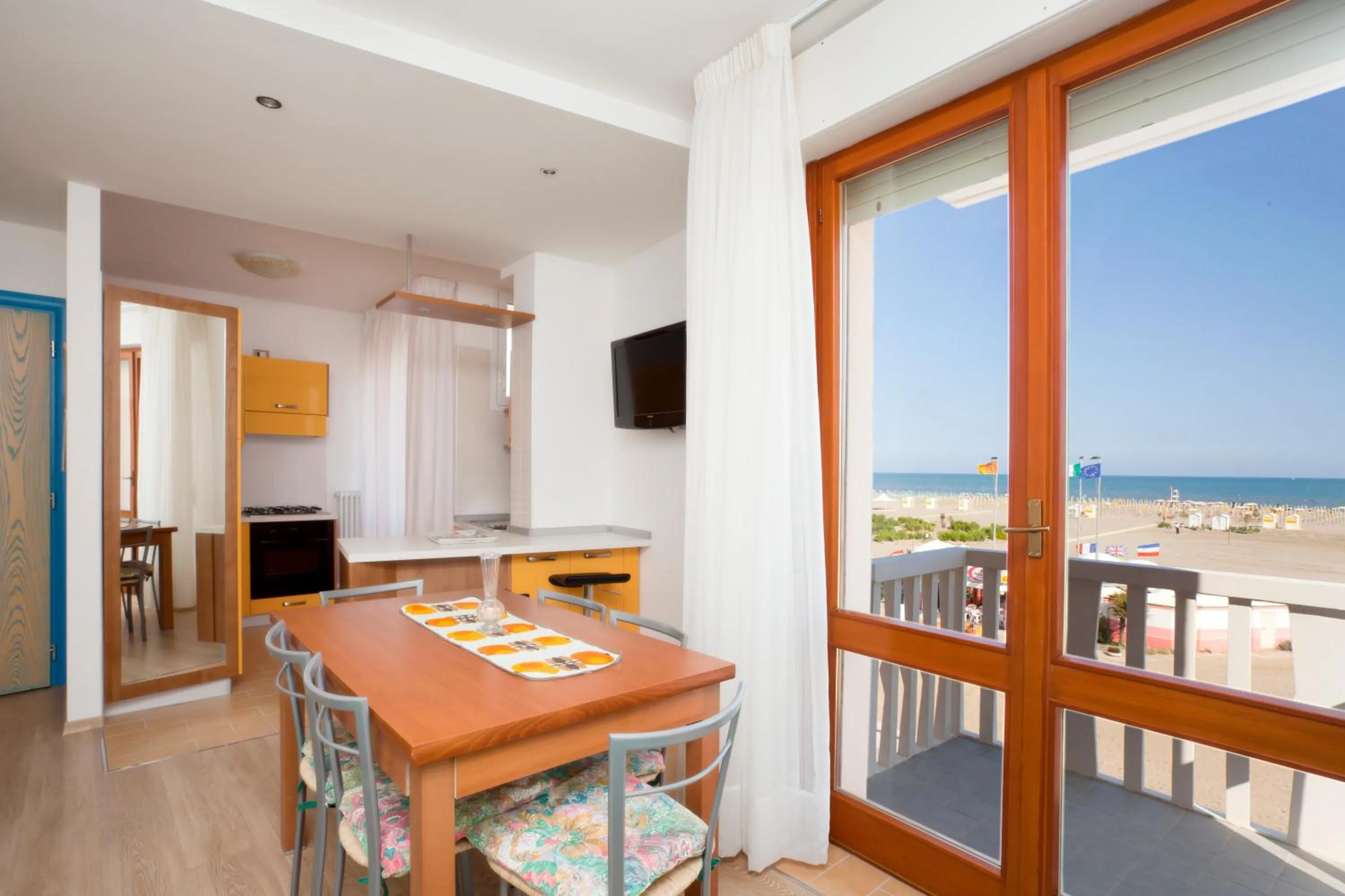 Dining area in Residence Rizzante