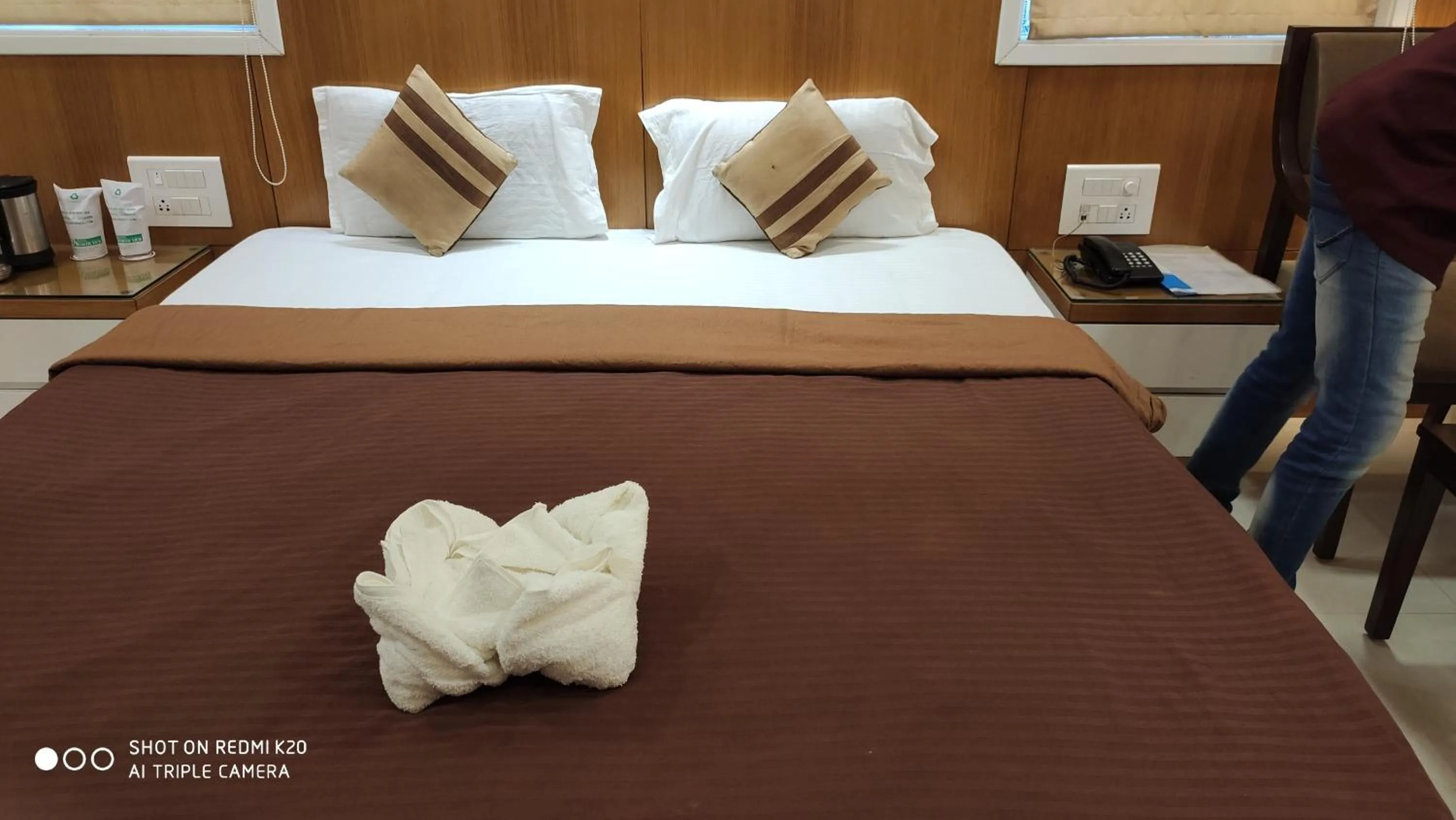 Bed in HOTEL NORTH VIEW