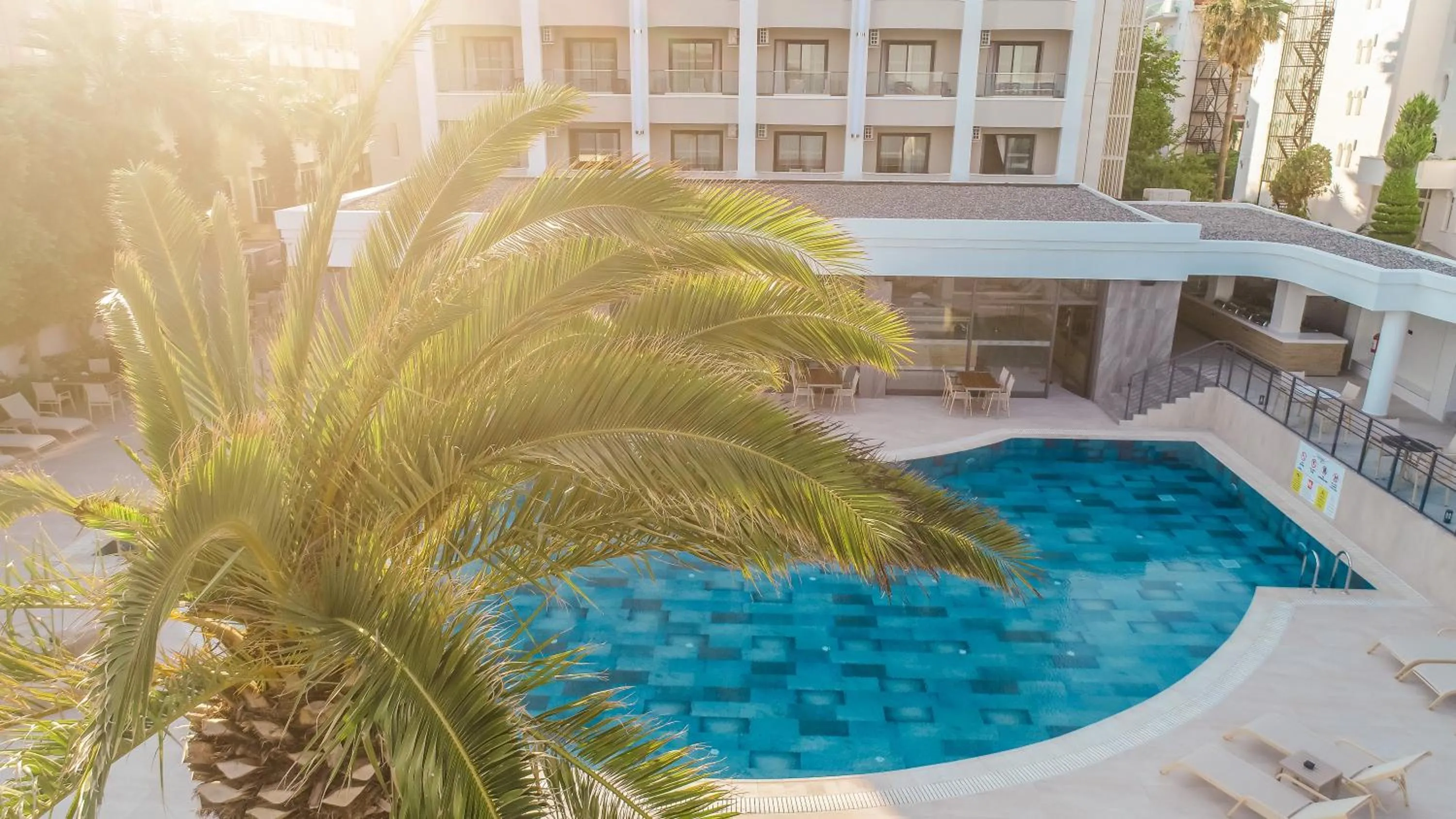 Swimming pool in Premier Nergis Beach & SPA