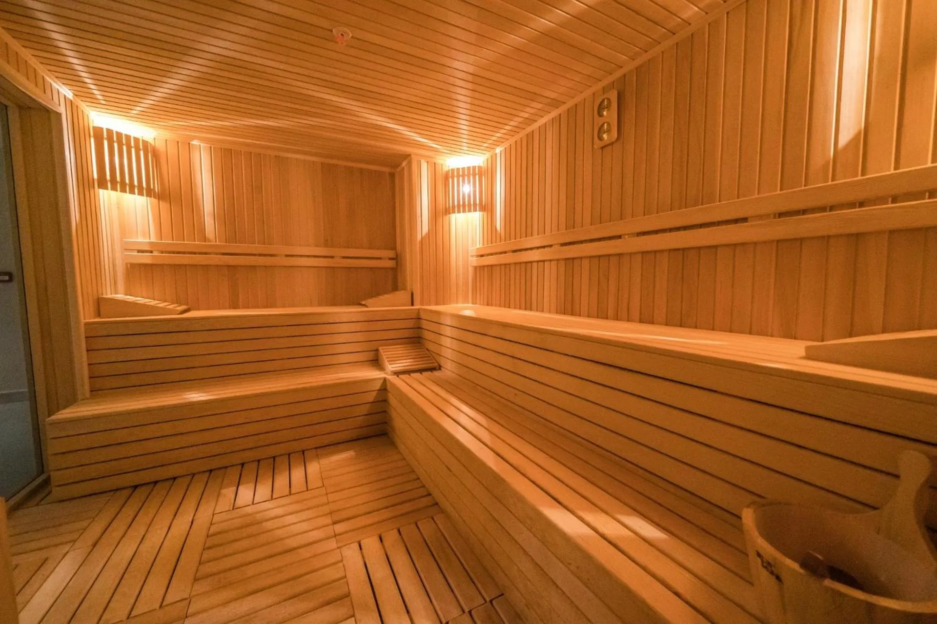 Sauna in Premier Nergis Beach & SPA