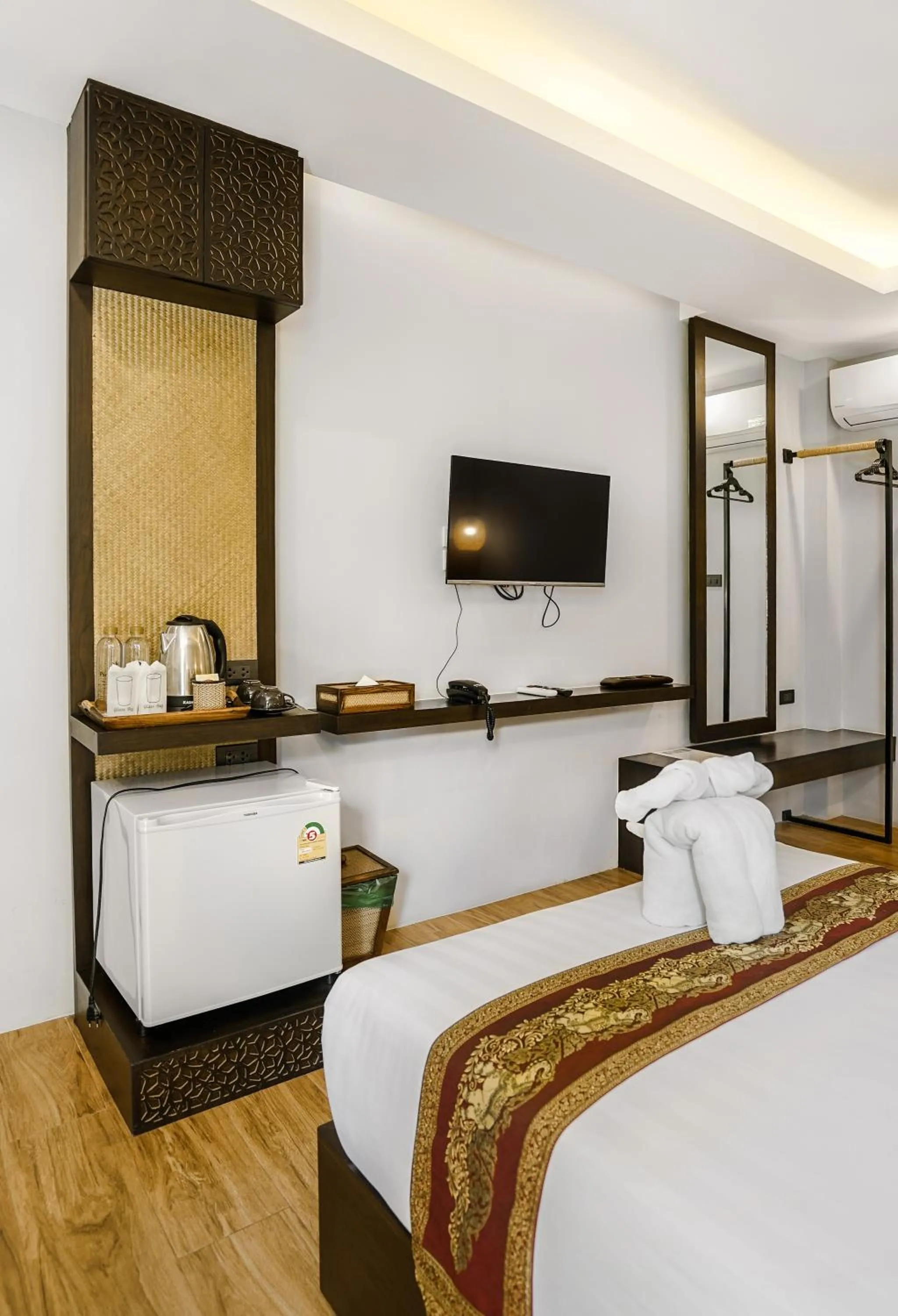 TV and multimedia, Bed in Paraiso Hotel Chiangmai