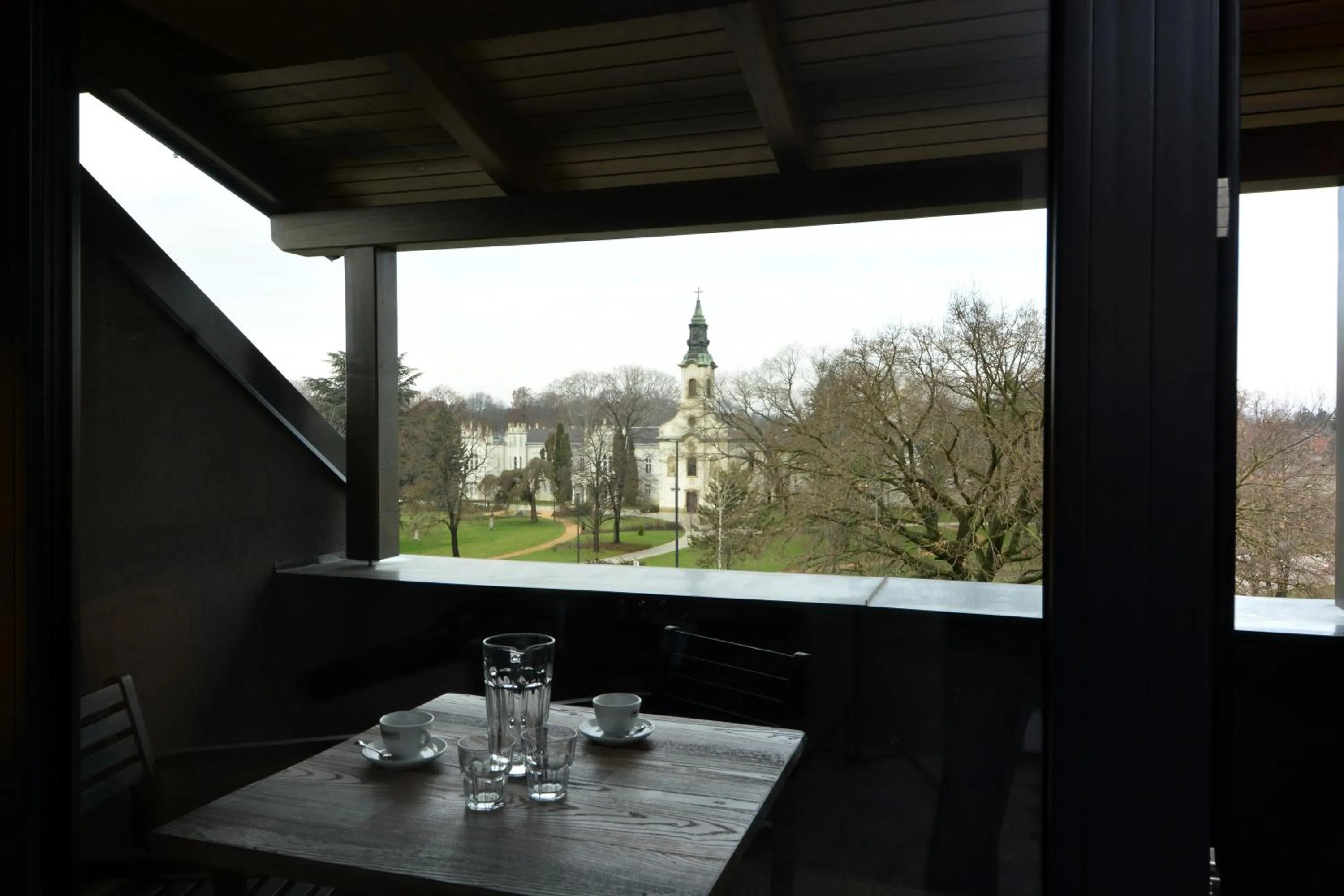 Balcony/Terrace in Ludwig Hotel