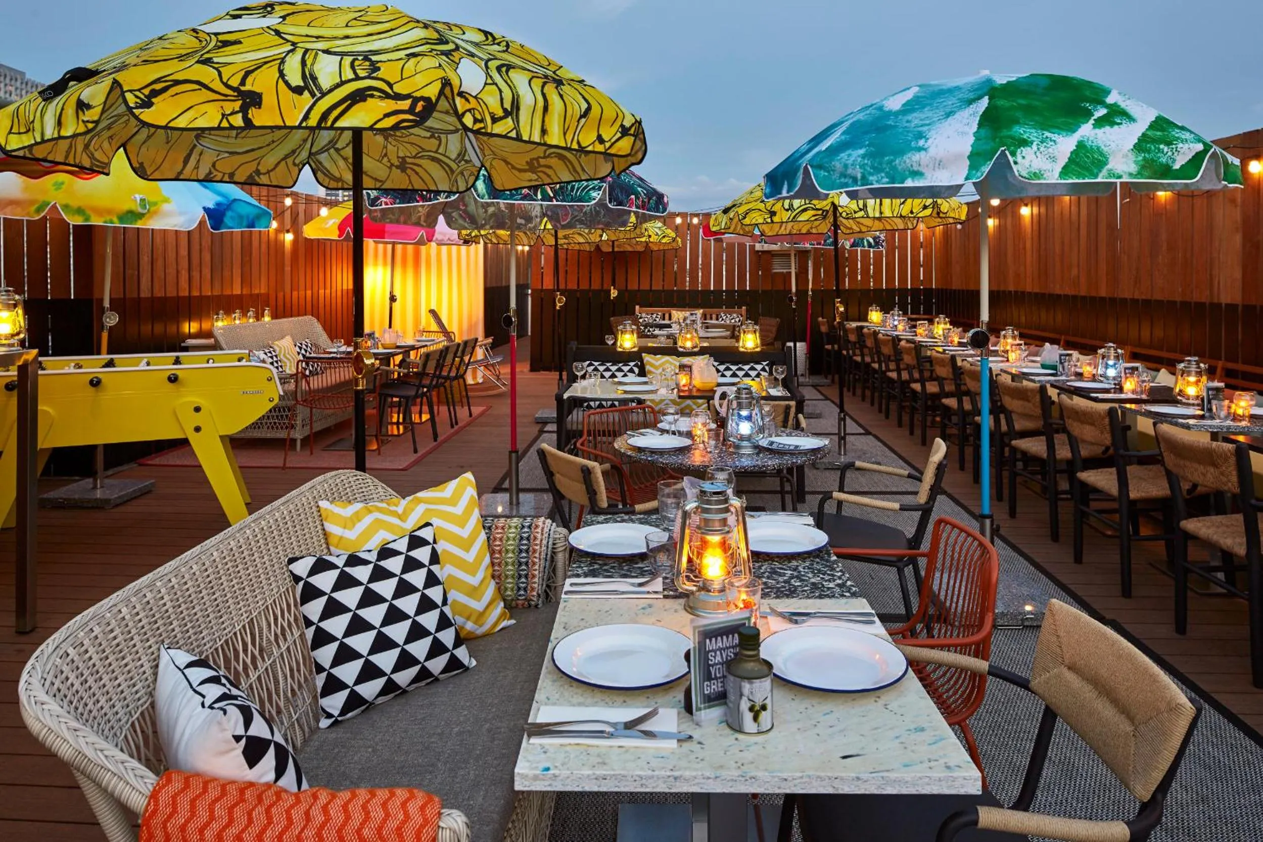 Balcony/Terrace in Mama Shelter Paris East