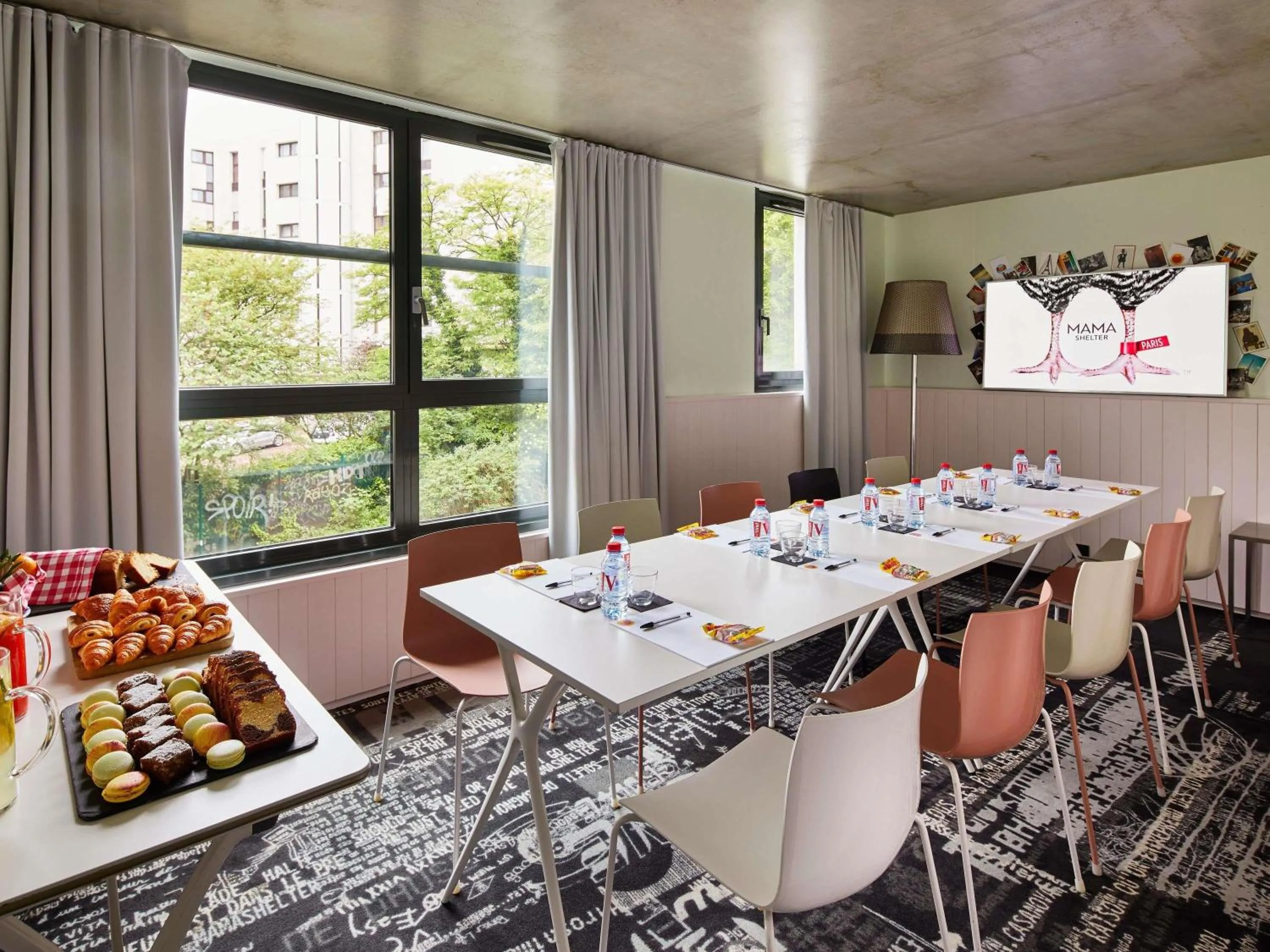 Meeting/conference room in Mama Shelter Paris East