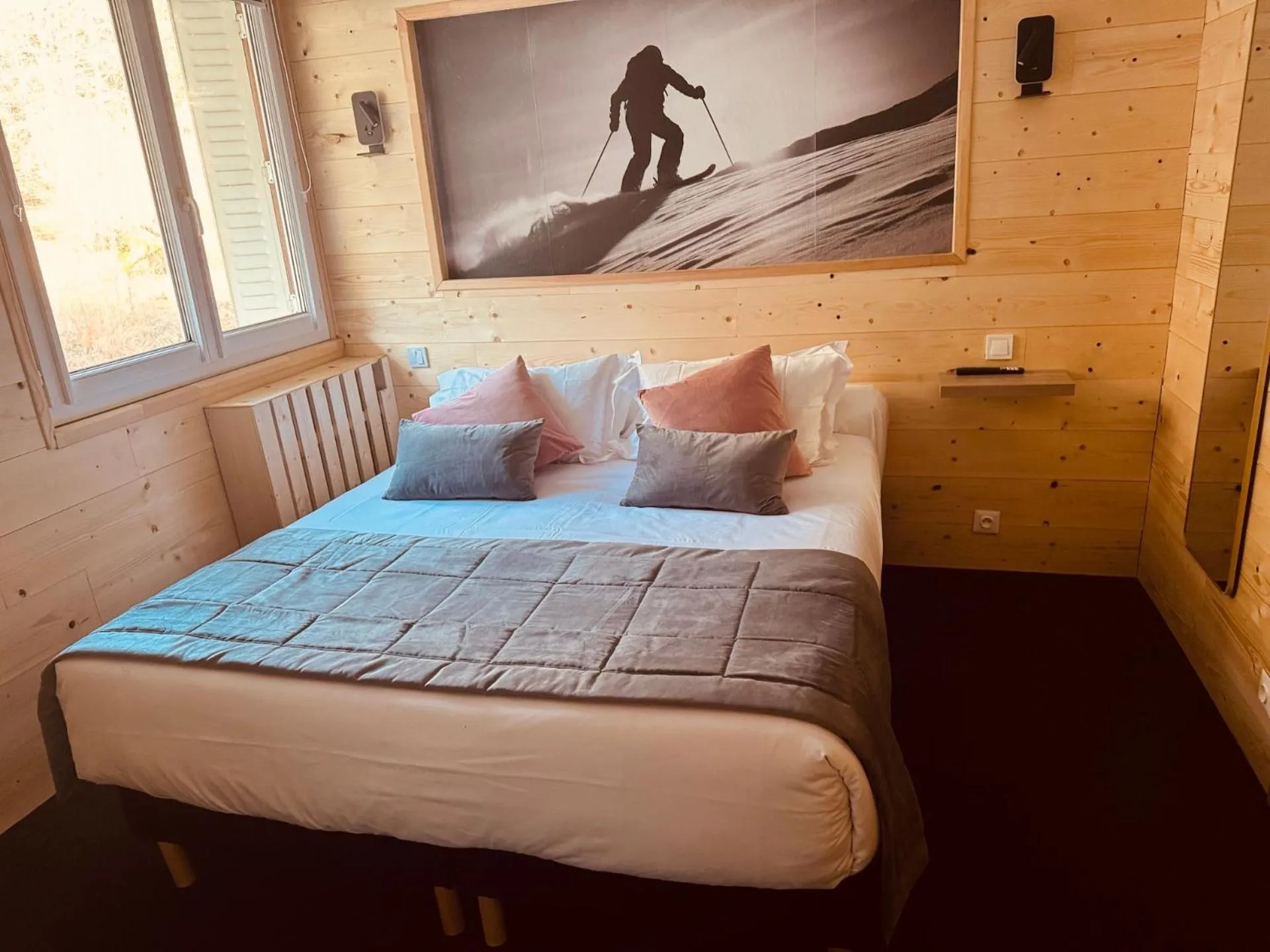 Bedroom, Bed in Hotel Le Panorama