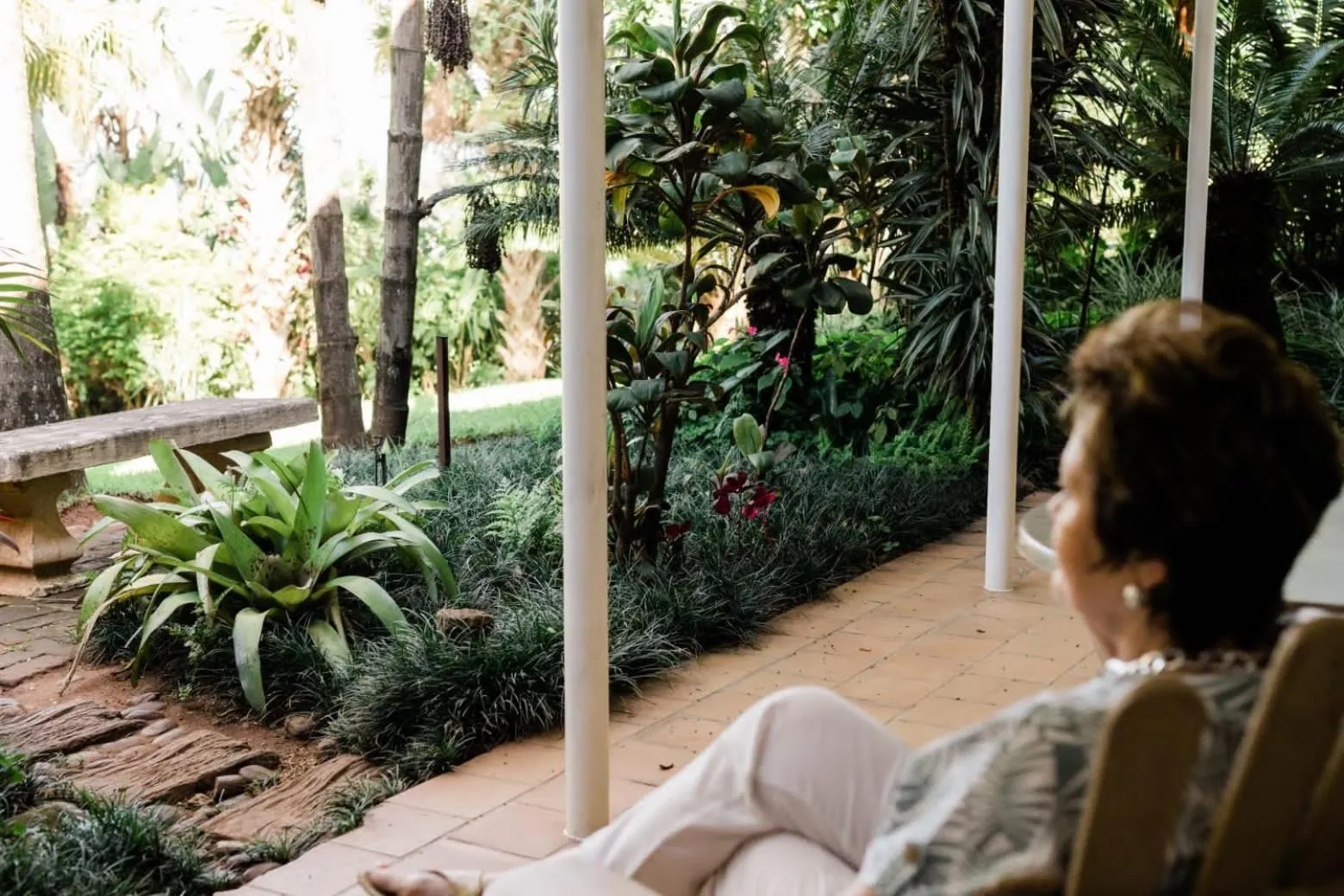Garden in St George's Guest House