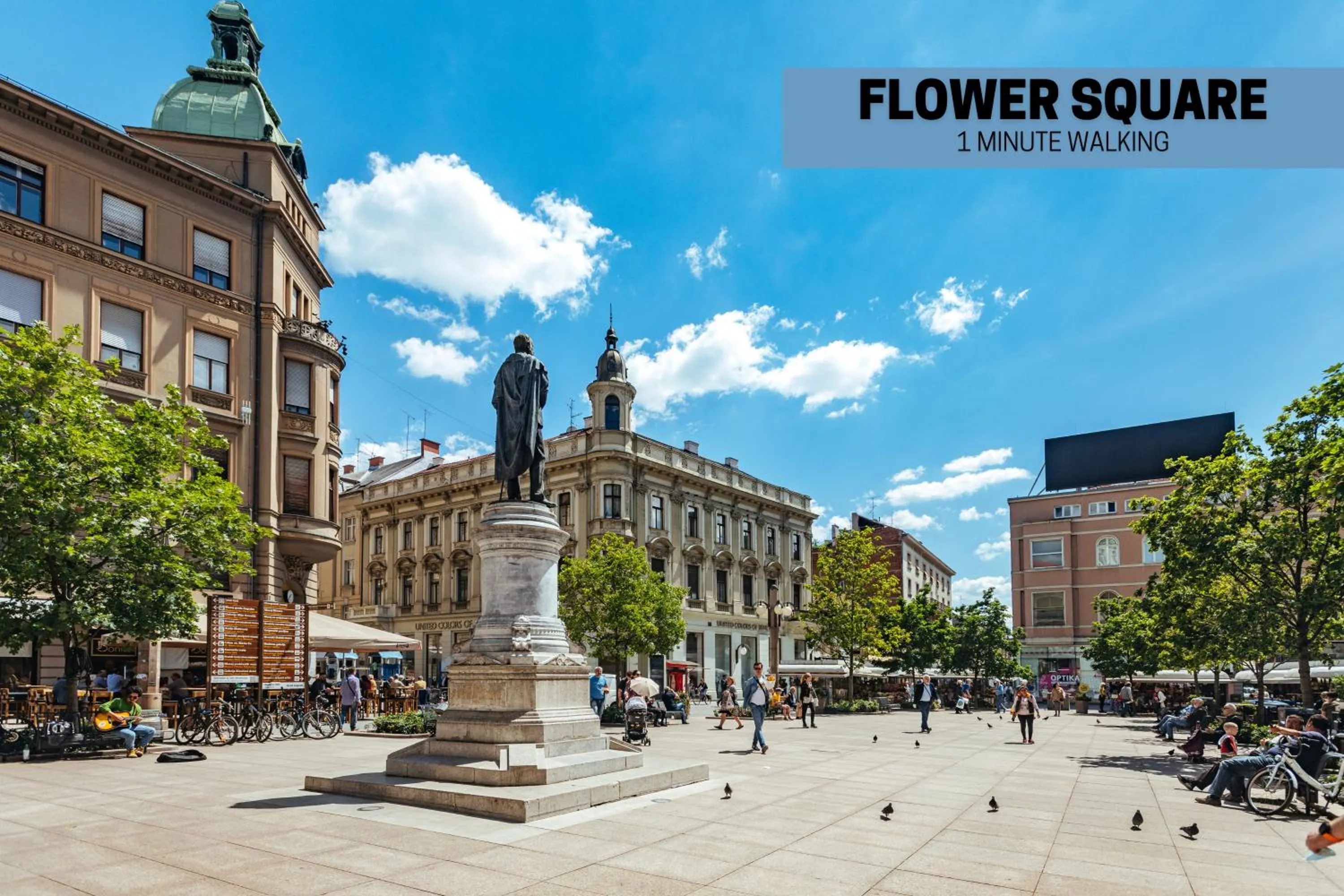 Nearby landmark in Timeout Heritage Hotel Zagreb