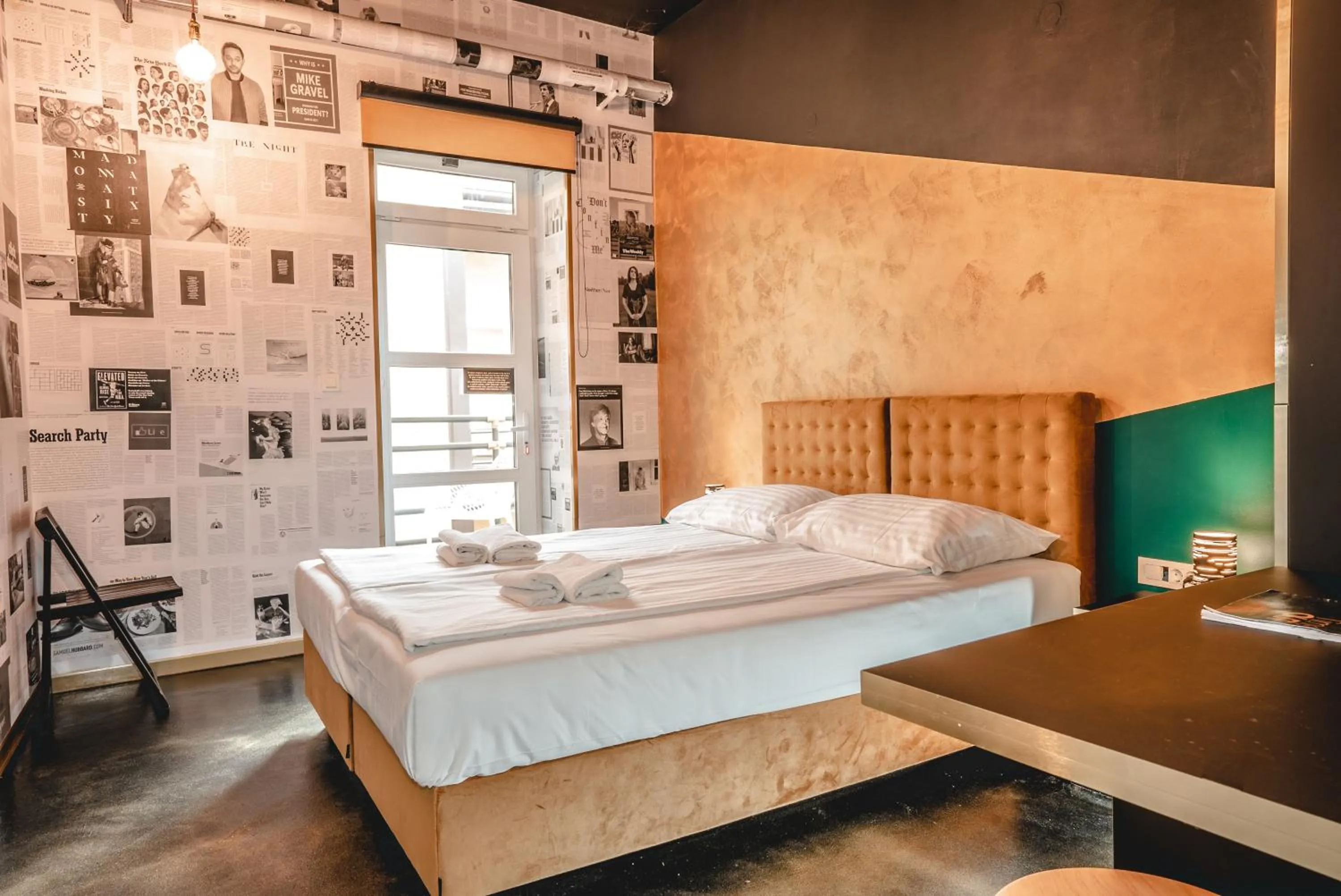 Bed in Timeout Heritage Hotel Zagreb