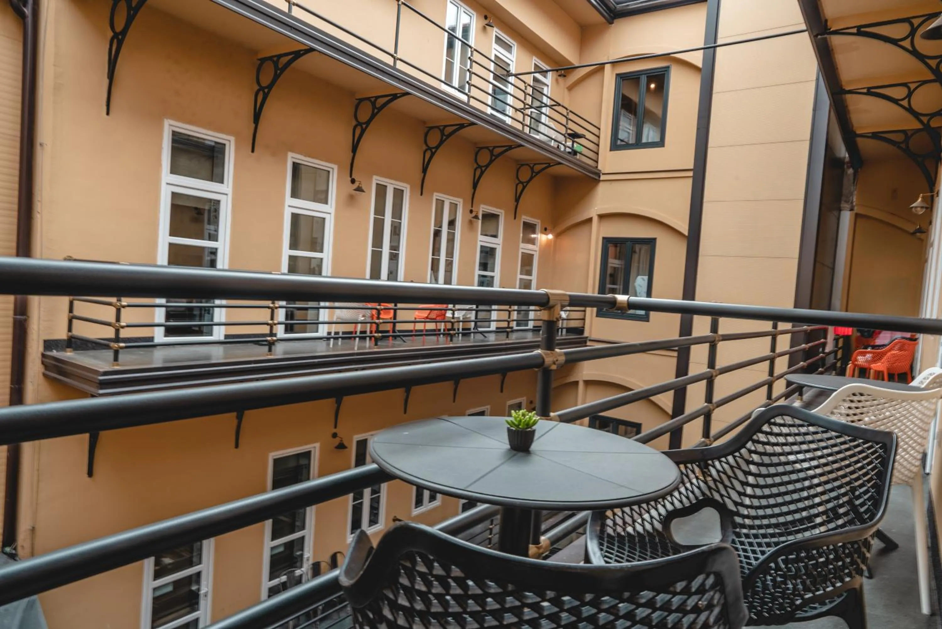 Seating area in Timeout Heritage Hotel Zagreb