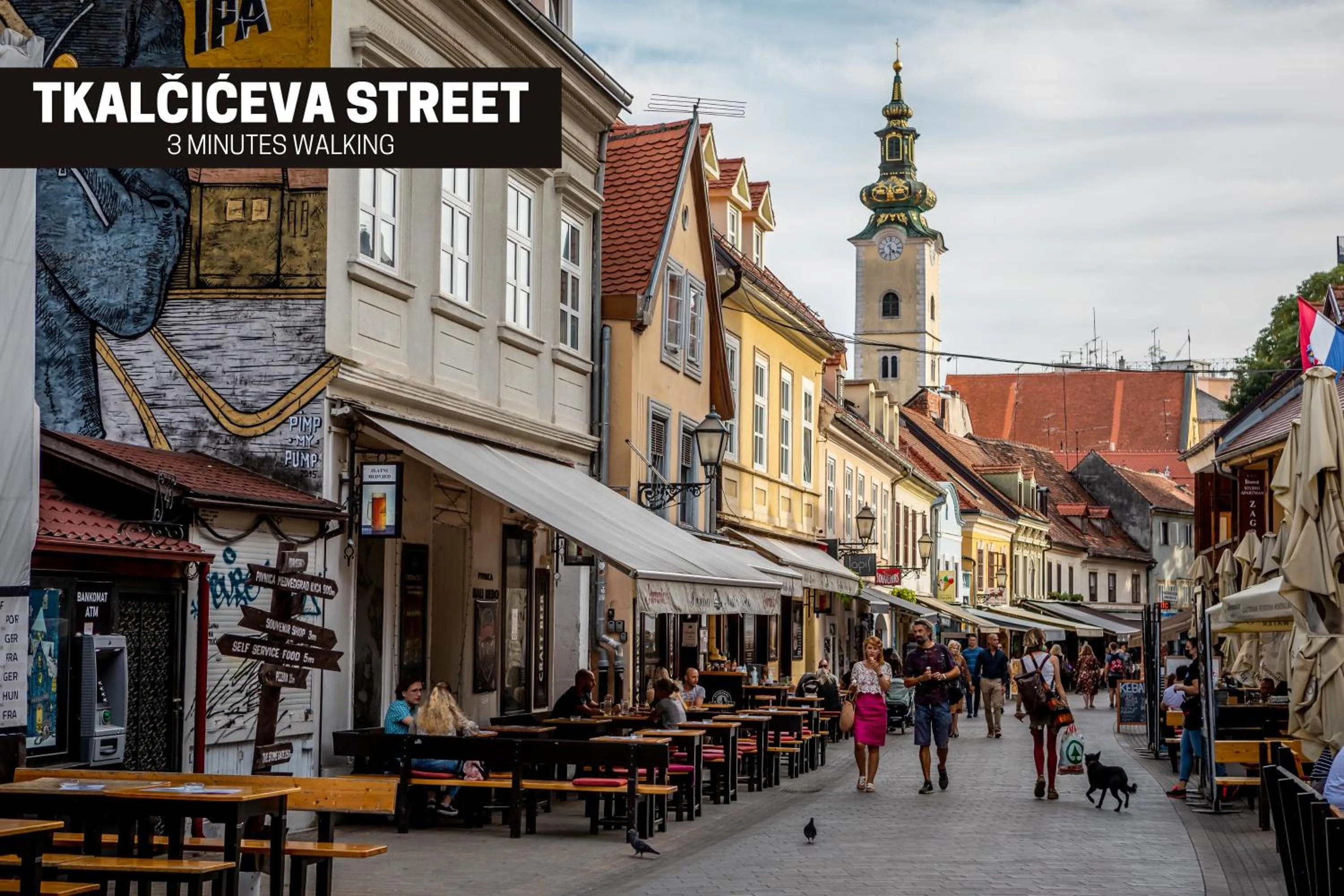 Nearby landmark in Timeout Heritage Hotel Zagreb