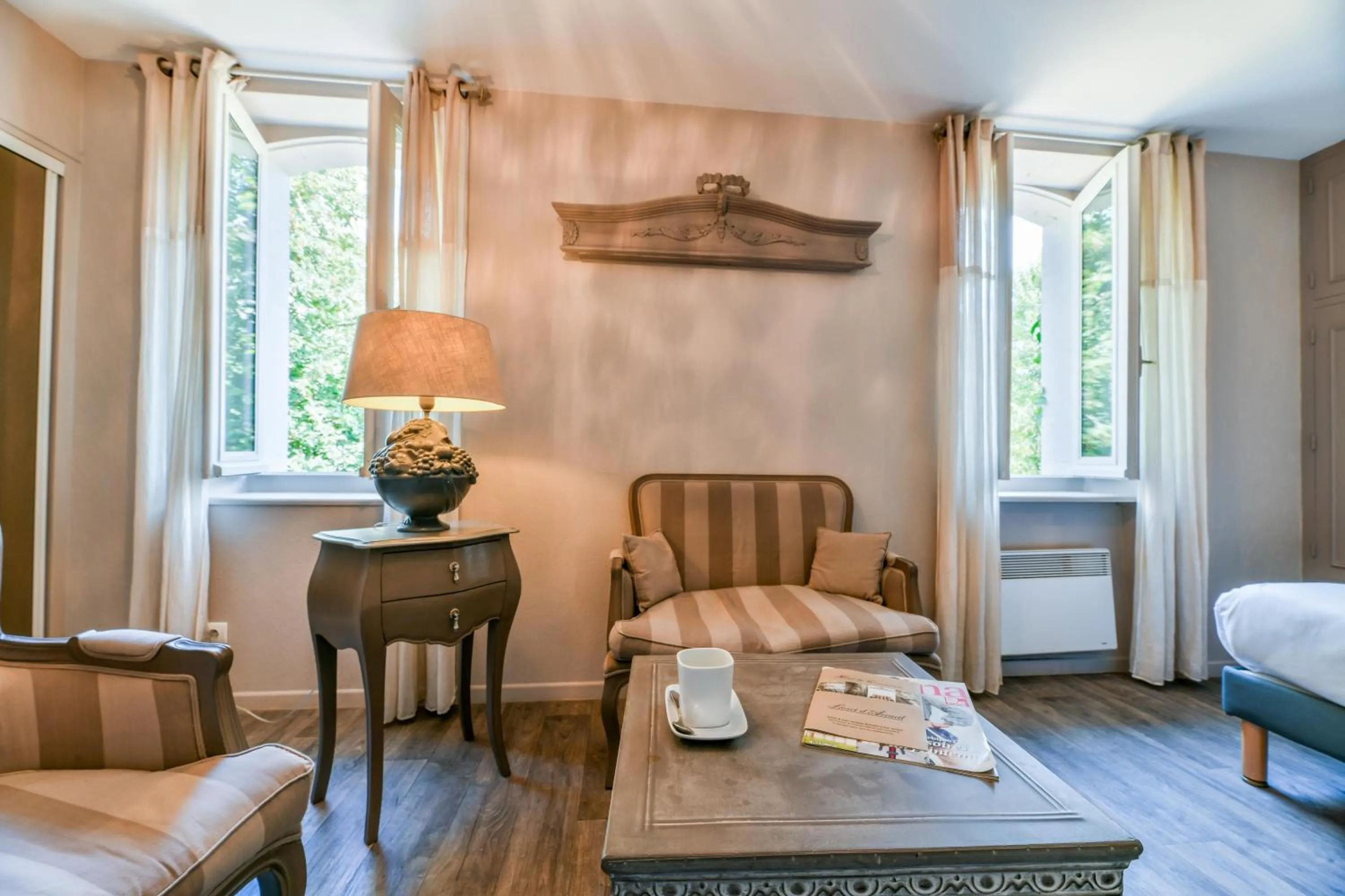 Bed in Hotel du Commerce