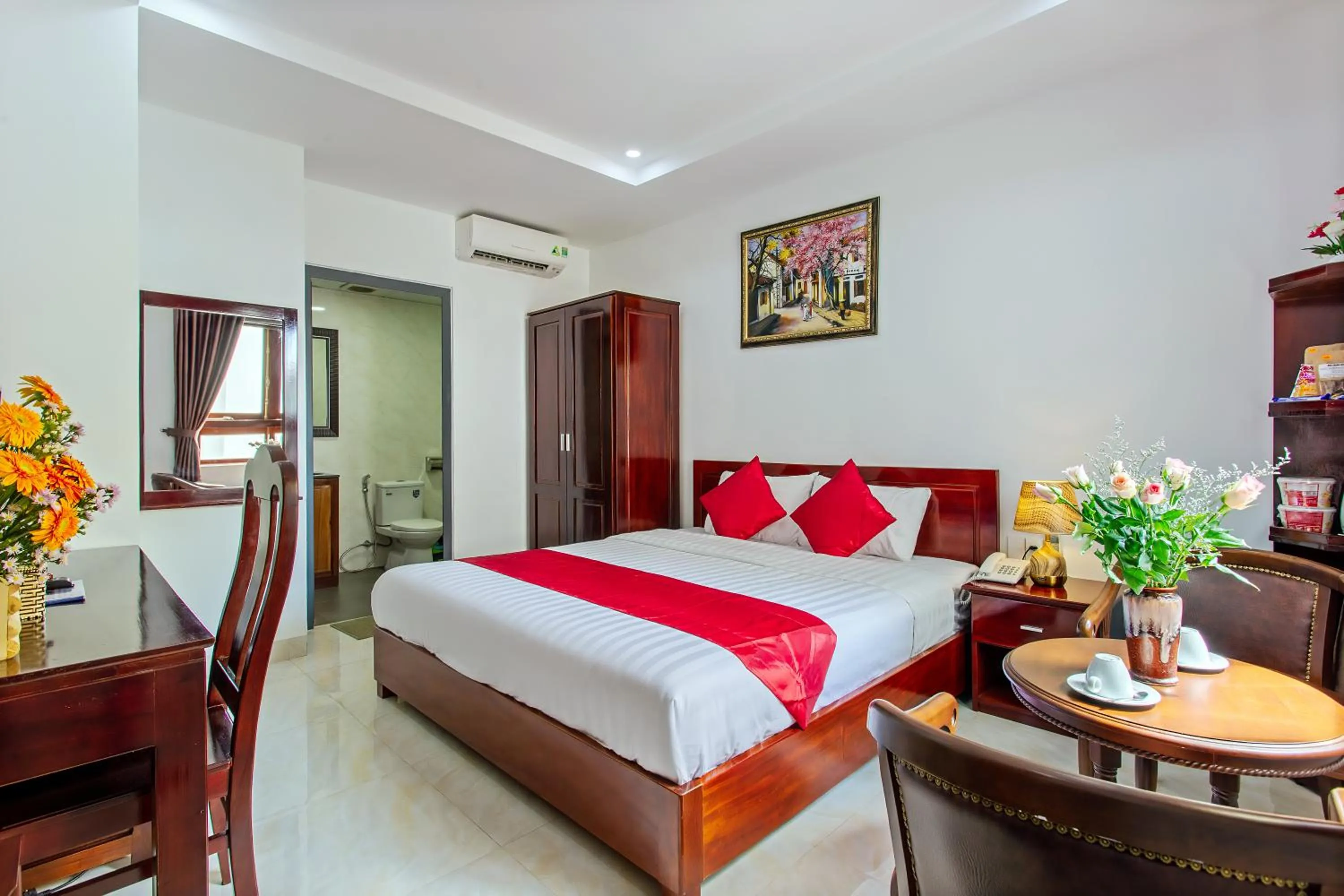 Bed in Gioan Boutique Villa
