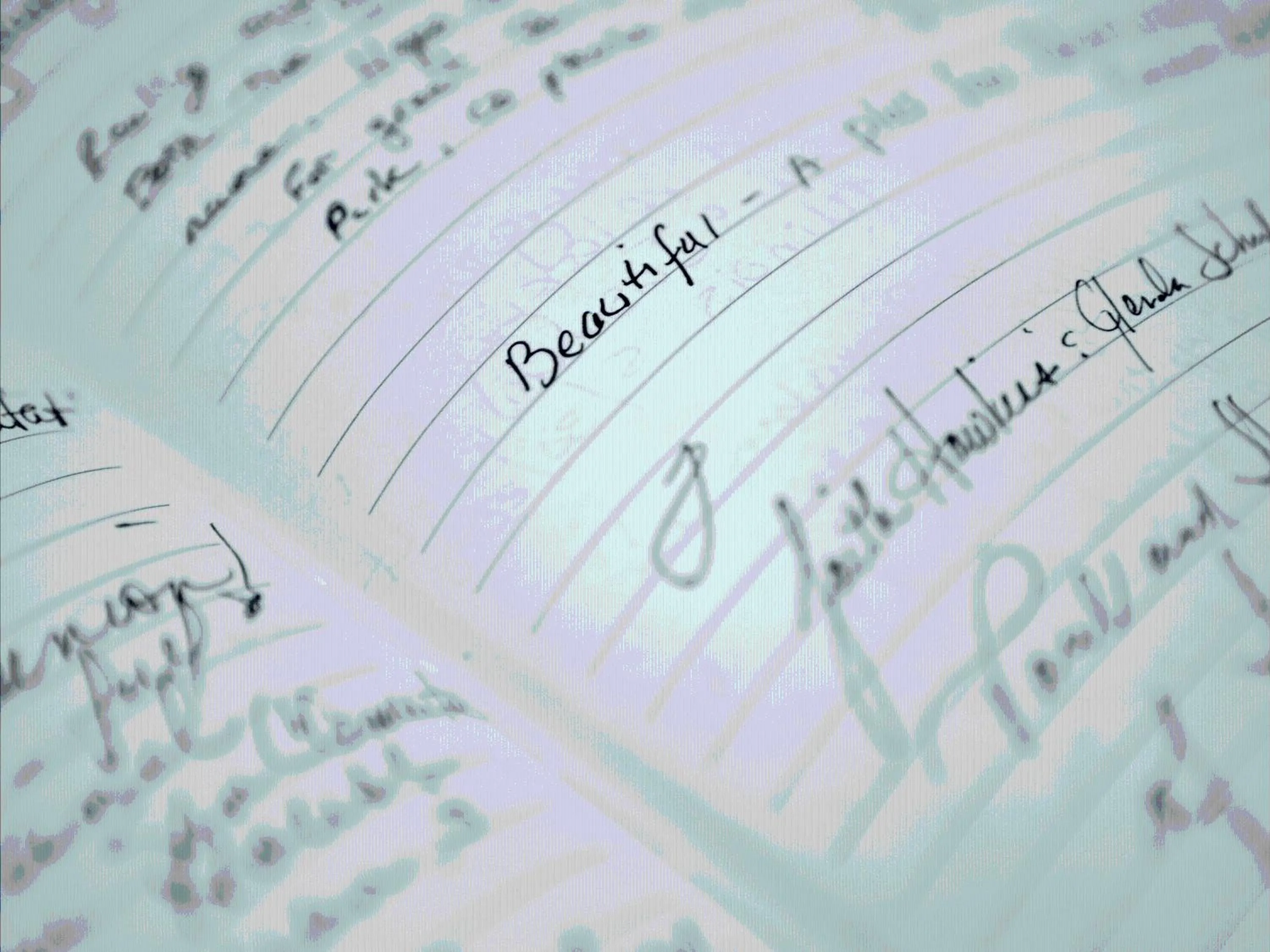 Decorative detail in Showers Inn