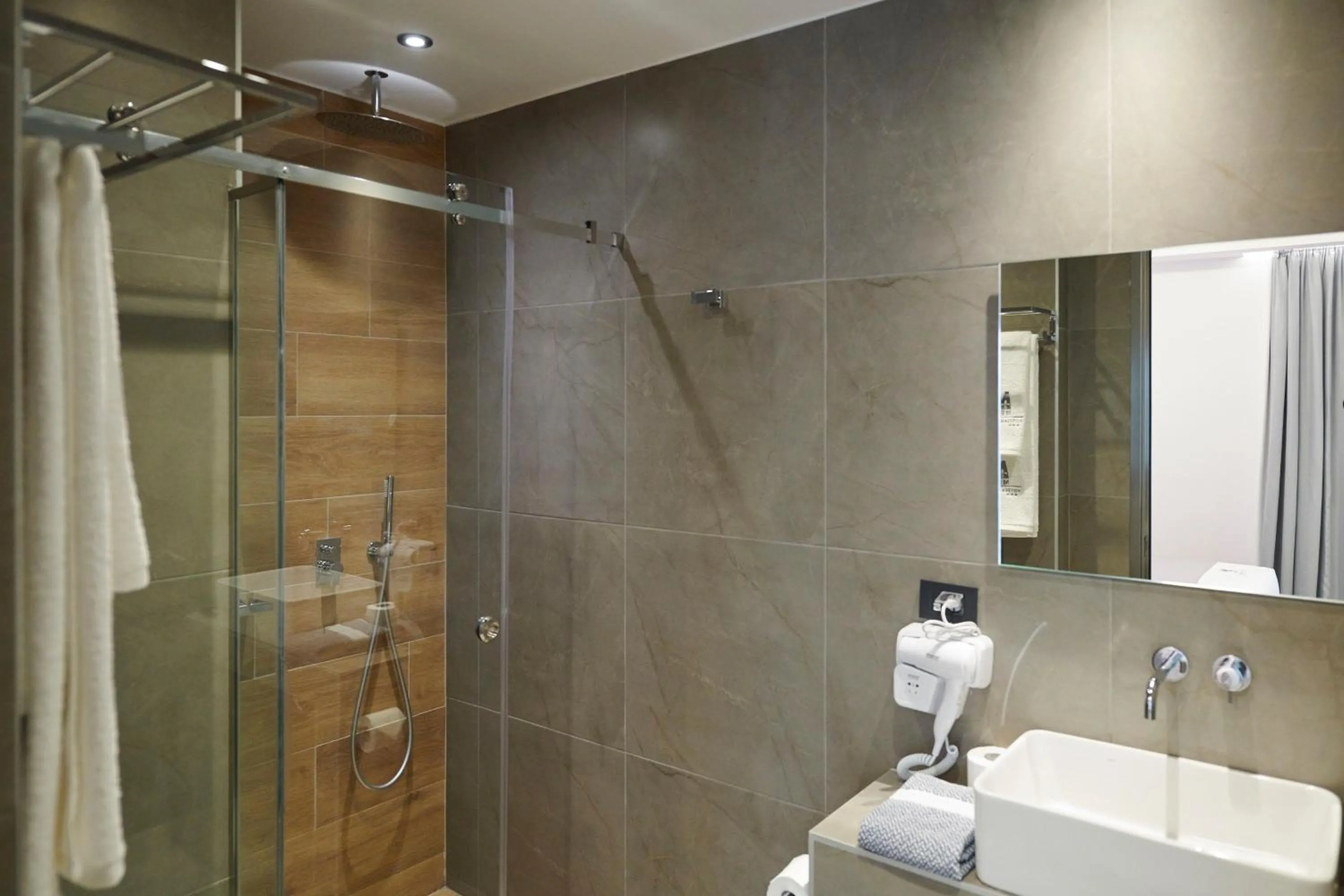 Bathroom in Meni Hotel & Apartments UNDER NEW MANAGEMENT