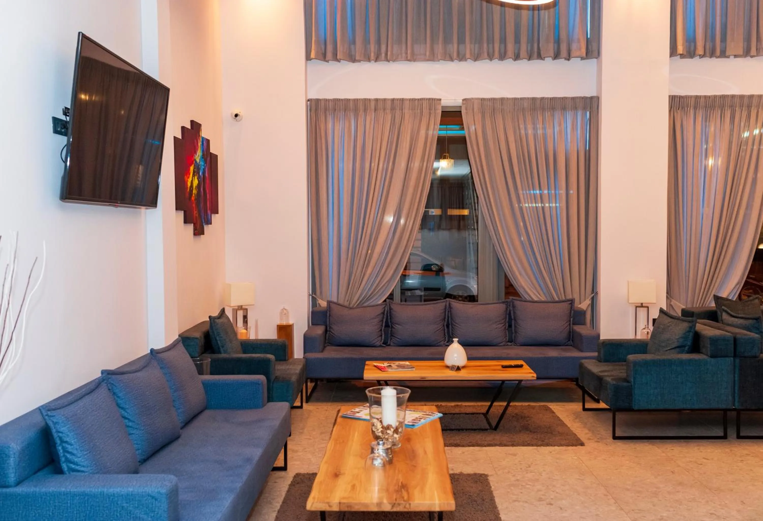 Seating area in Meni Hotel & Apartments UNDER NEW MANAGEMENT
