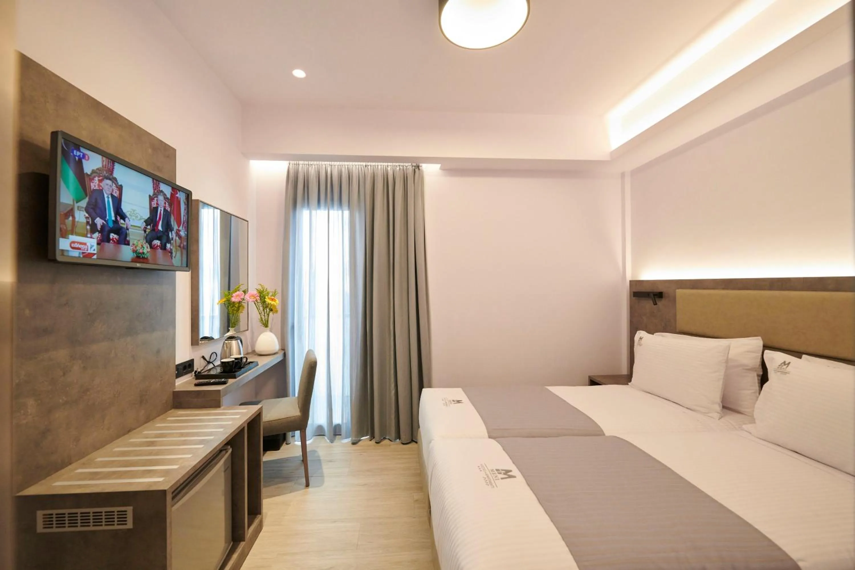 Bedroom, Bed in Meni Hotel & Apartments UNDER NEW MANAGEMENT