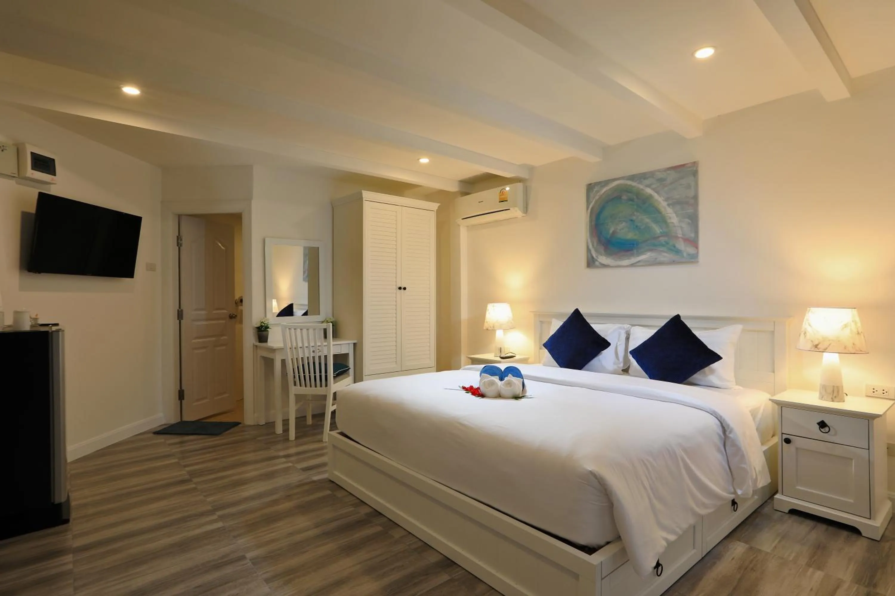 Bed in Kata White Villas