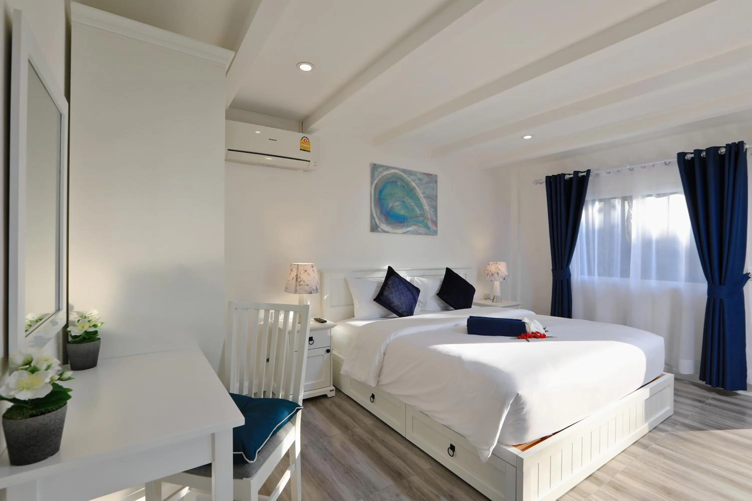 Bed in Kata White Villas