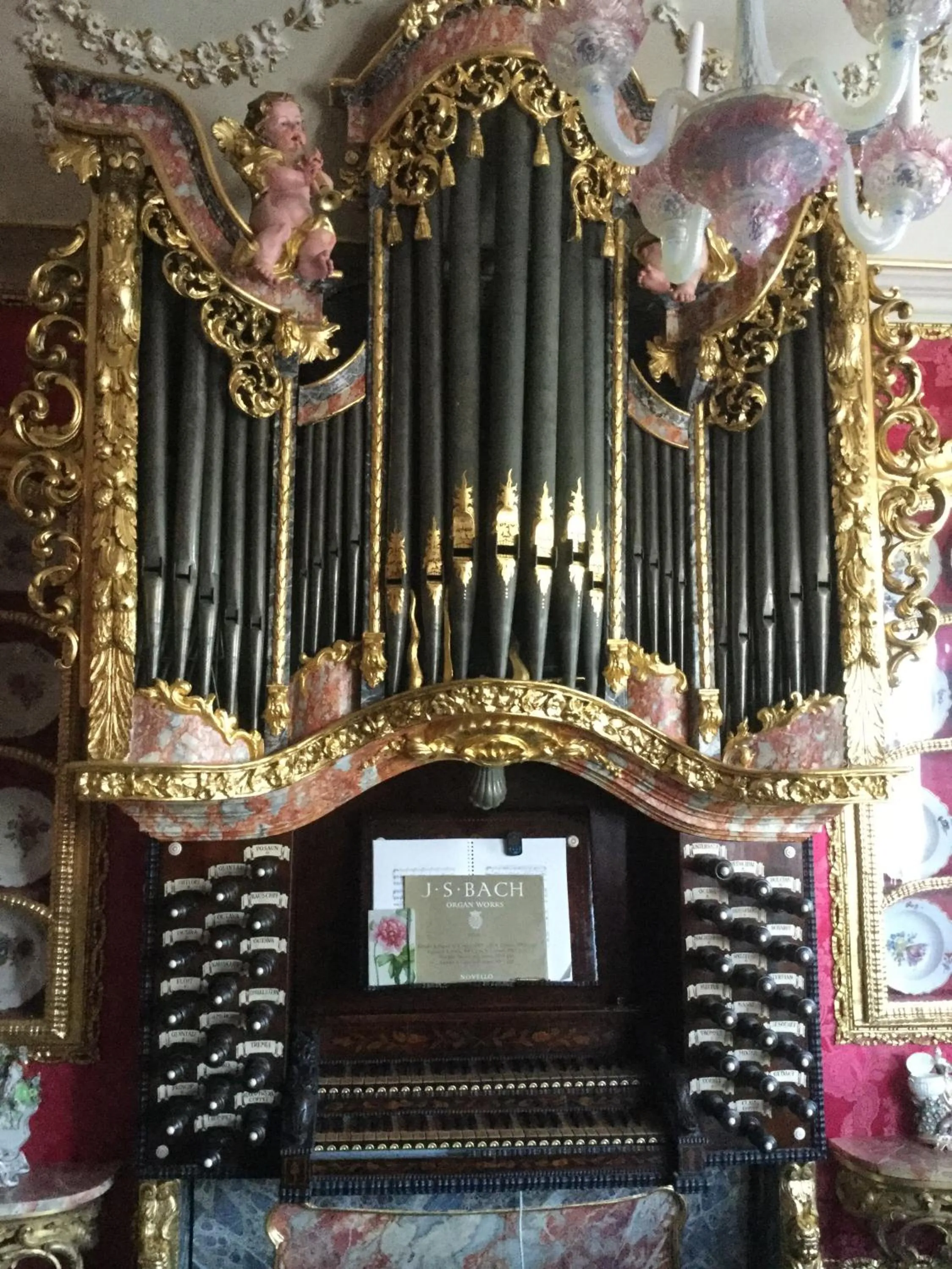 Decorative detail in St Benedict - Victorian Bed and Breakfast