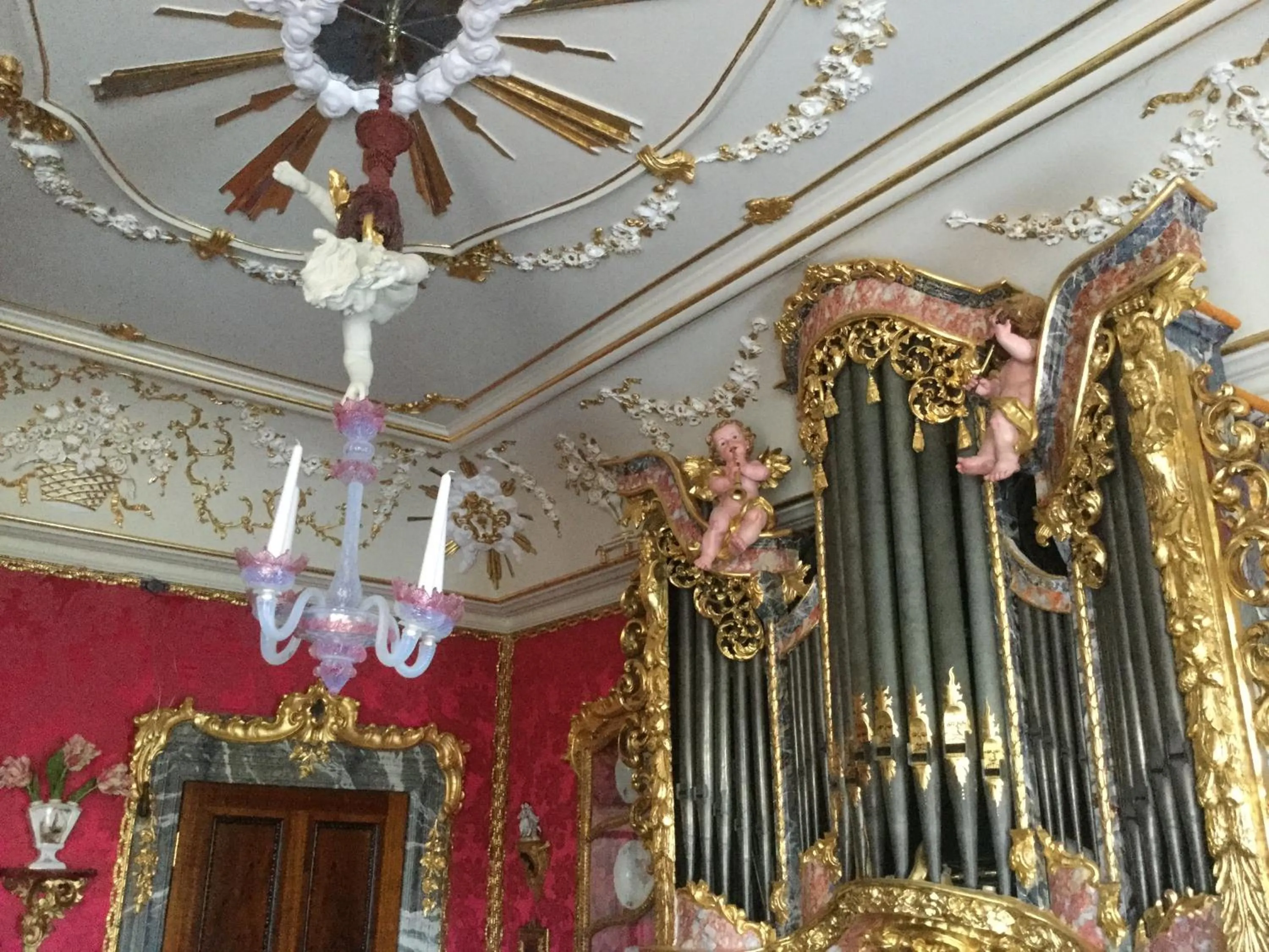 Decorative detail in St Benedict - Victorian Bed and Breakfast
