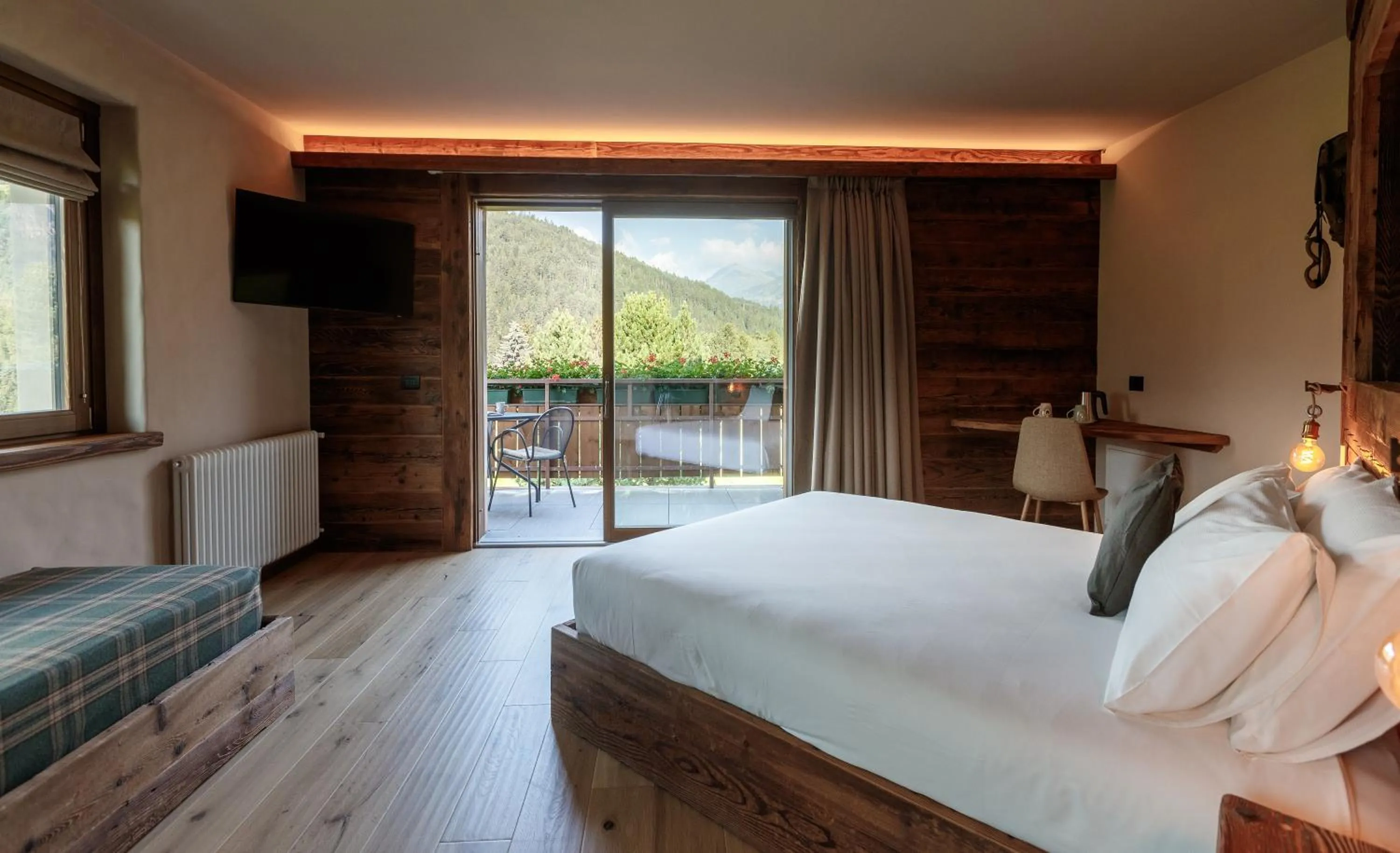 View (from property/room), Bed in Agriturismo San Gallo