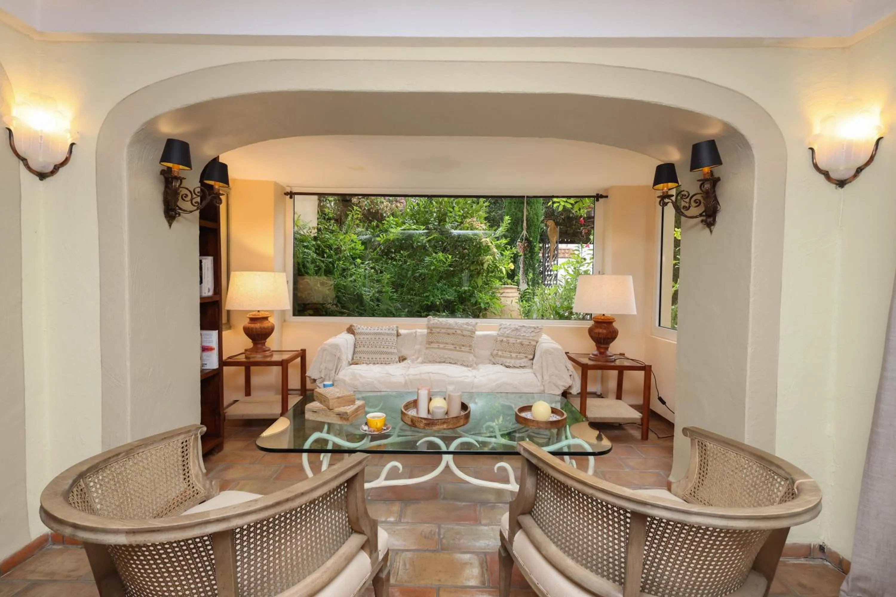 Living room in Hôtel La Villa Sainte Valérie Adults Only