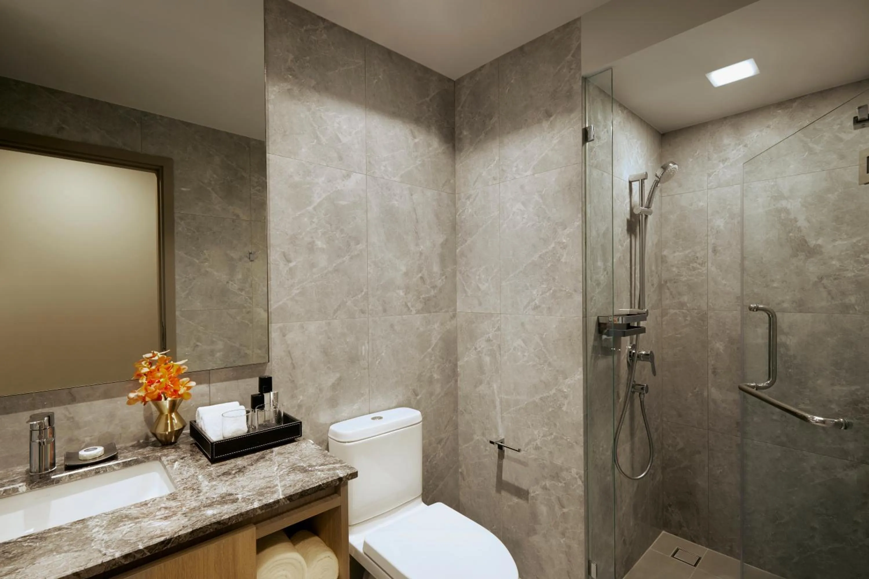 Shower in Somerset Rama 9 Bangkok