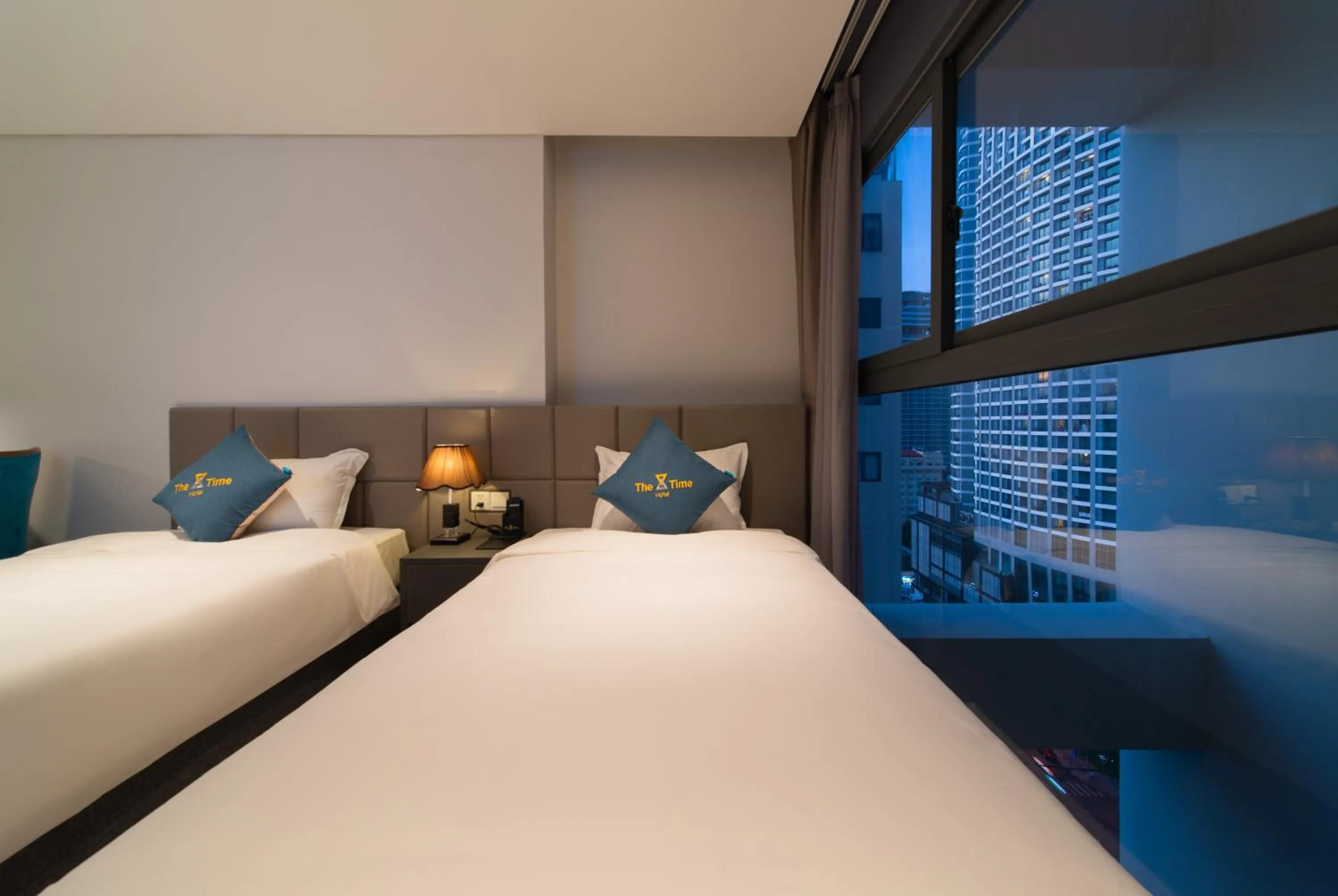 Bed in The Time Hotel