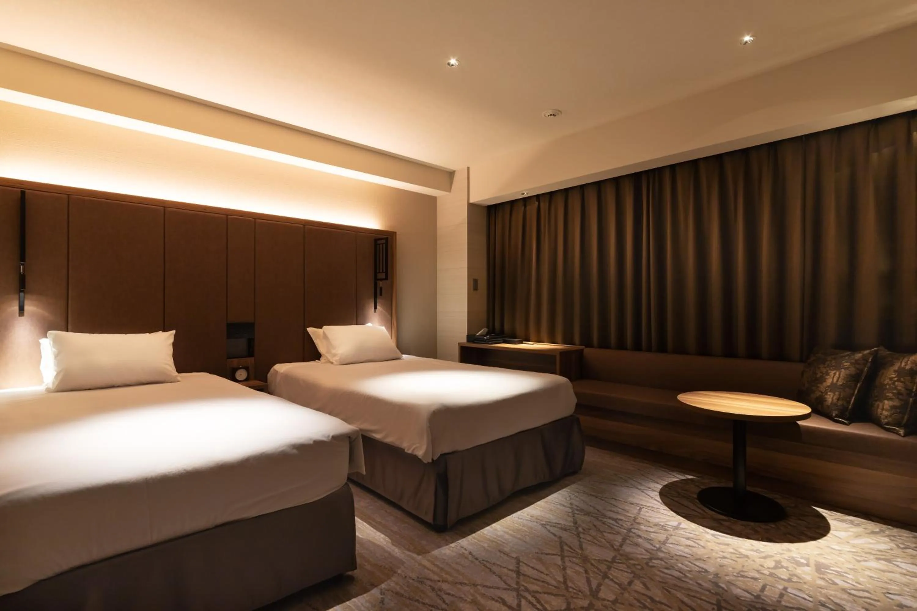 Photo of the whole room, Bed in First Hotel Kanazawa