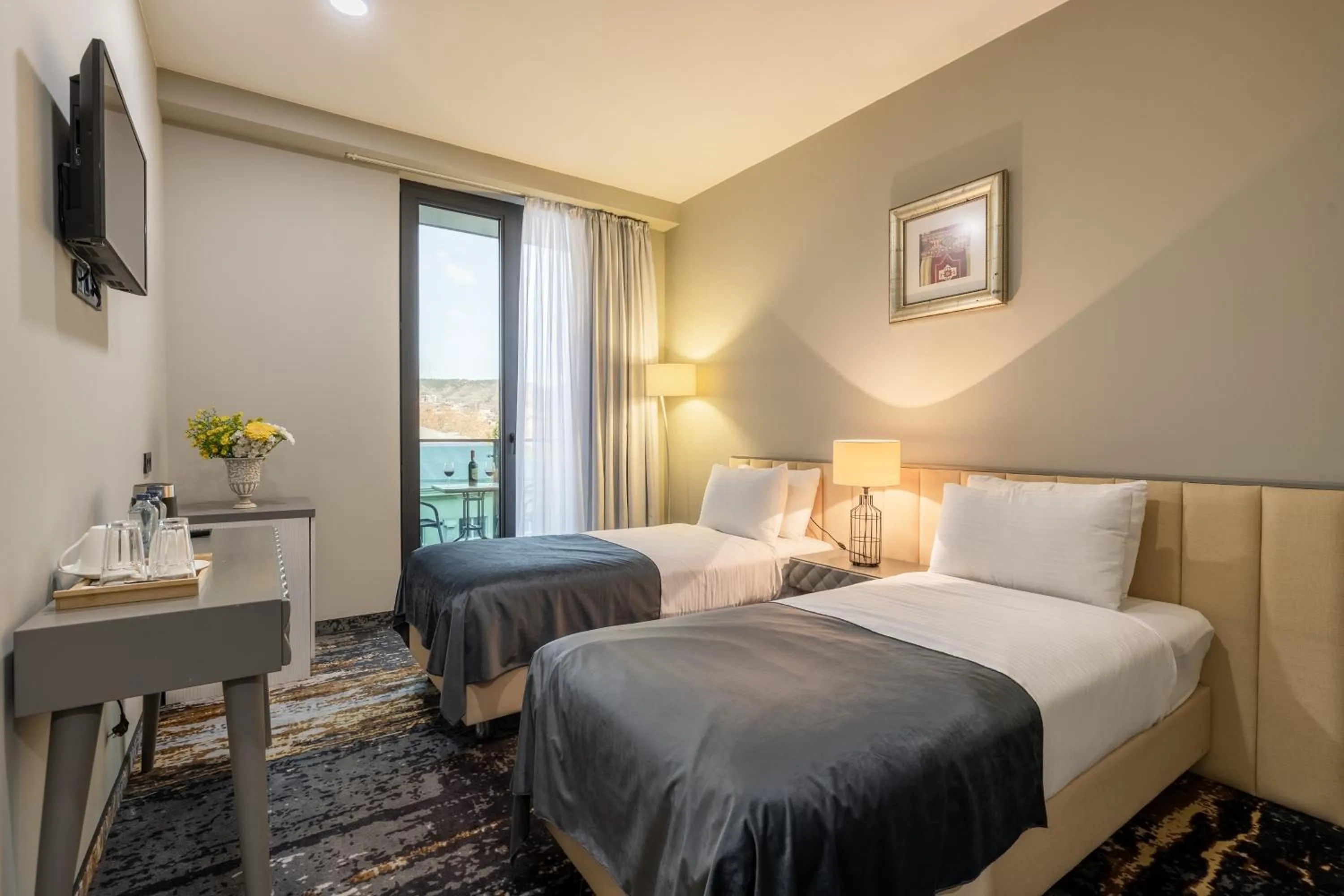 Bed in Brosse Garden