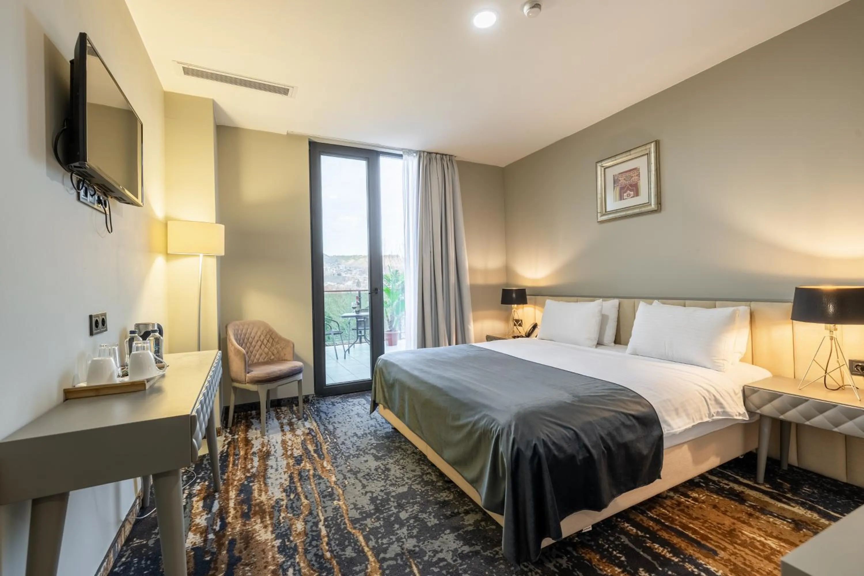 Bed in Brosse Garden