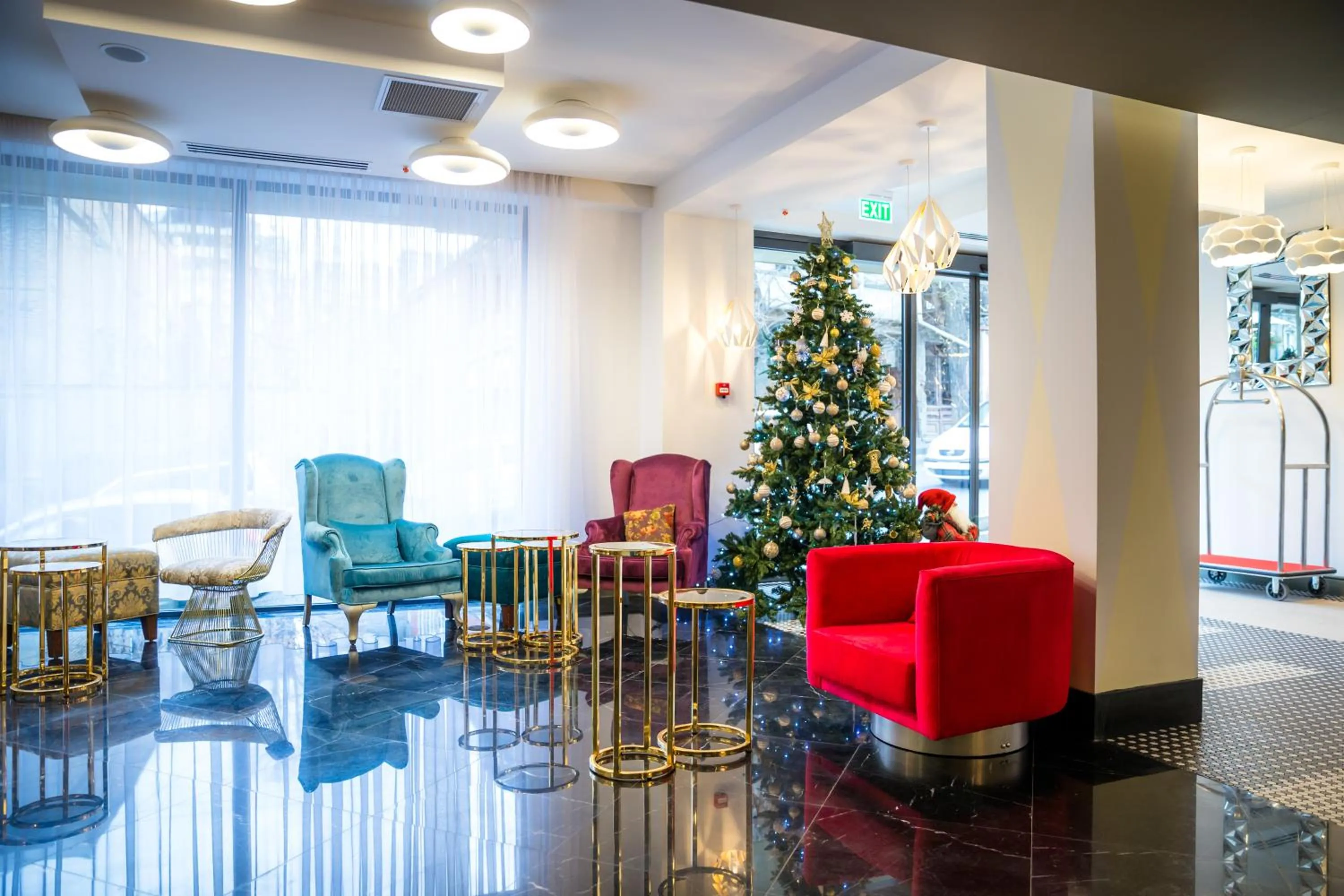 Lobby or reception in Brosse Garden