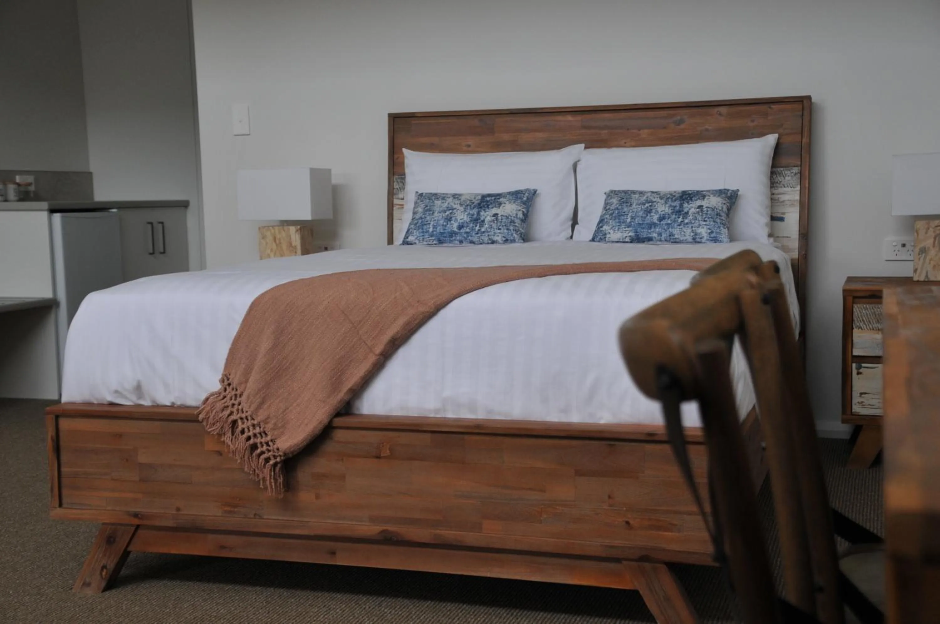 Bed in The Hub Bicheno