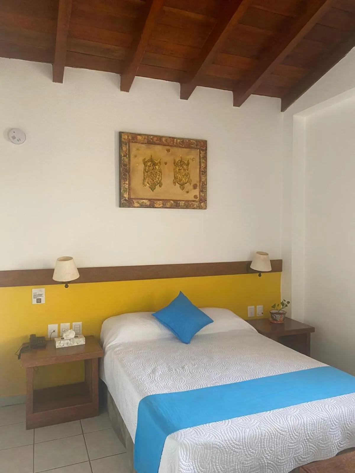 Bed in Hotel Pez Vela