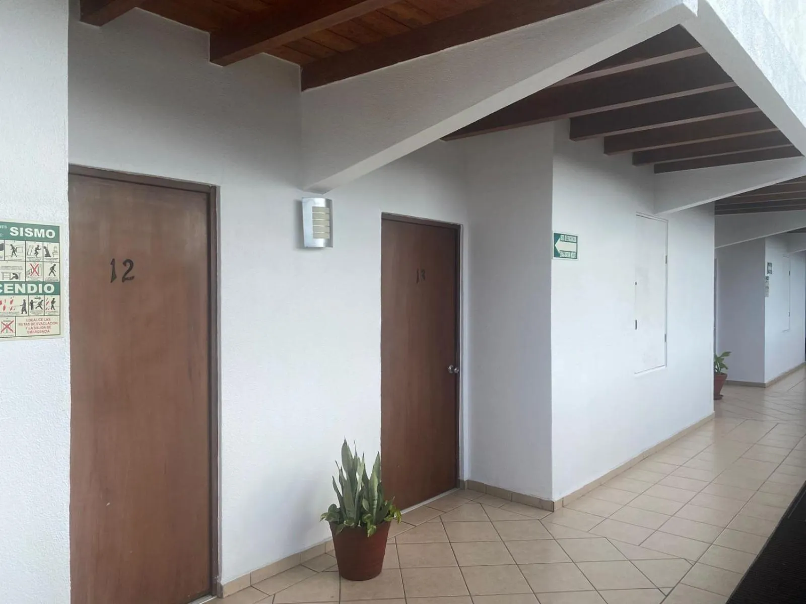 Property building in Hotel Pez Vela