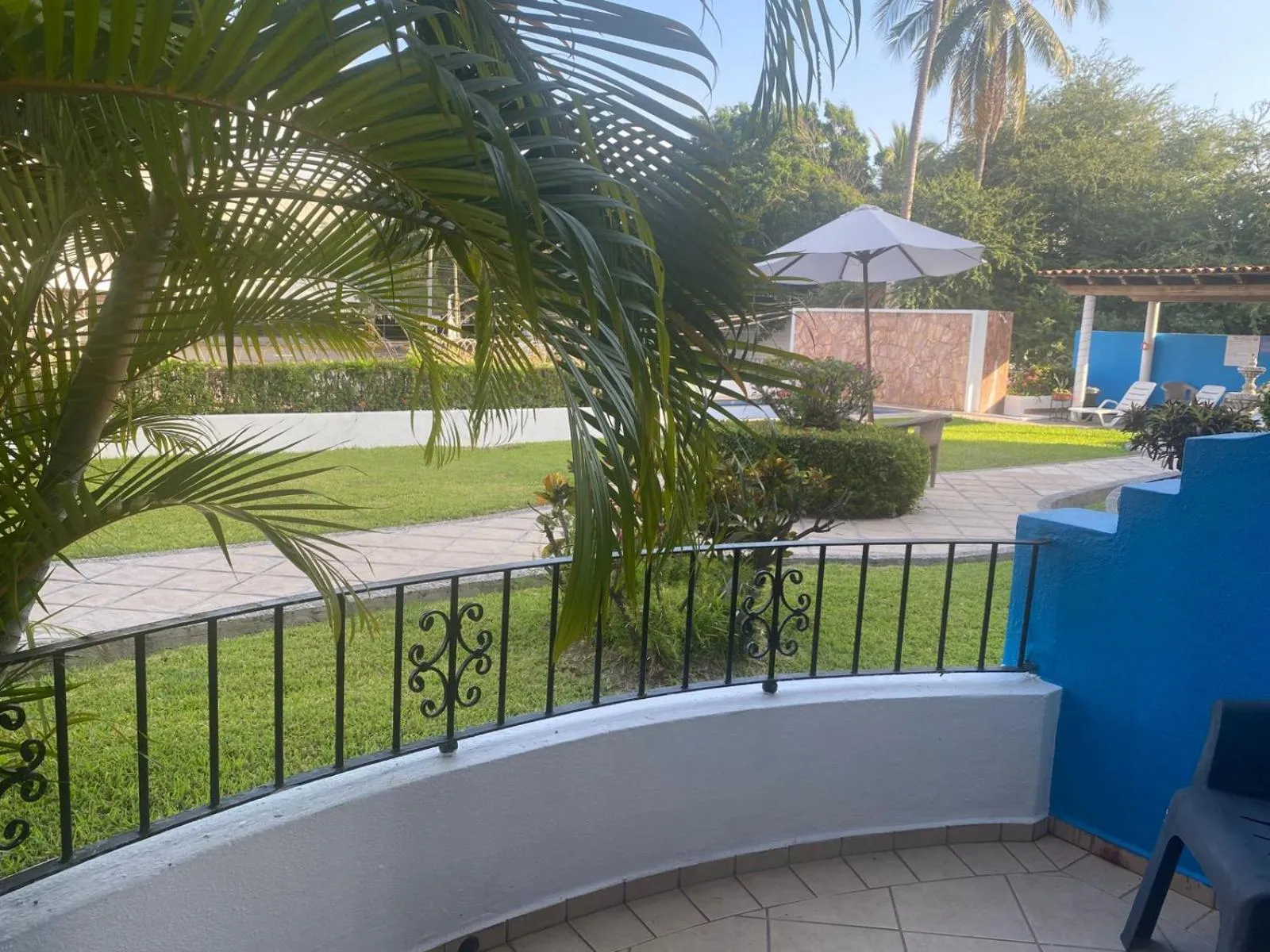 Garden in Hotel Pez Vela