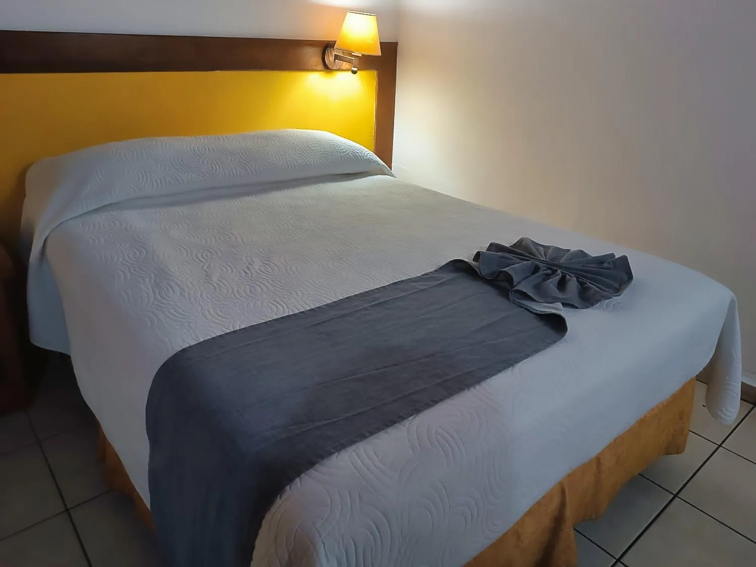 Bed in Hotel Pez Vela