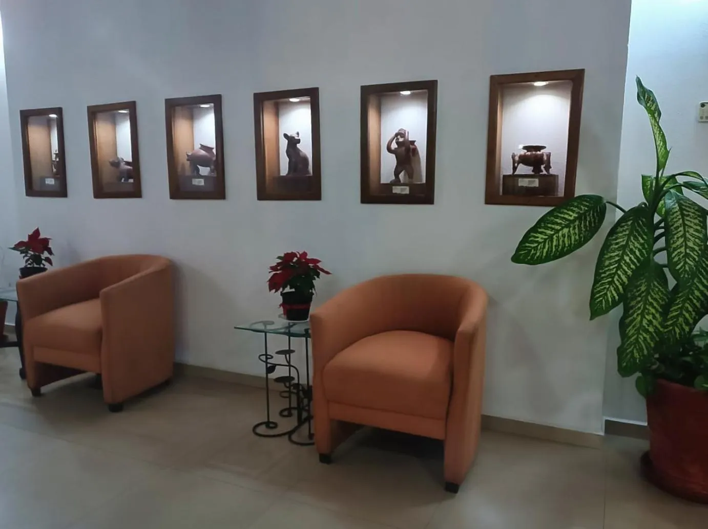 Living room in Hotel Pez Vela