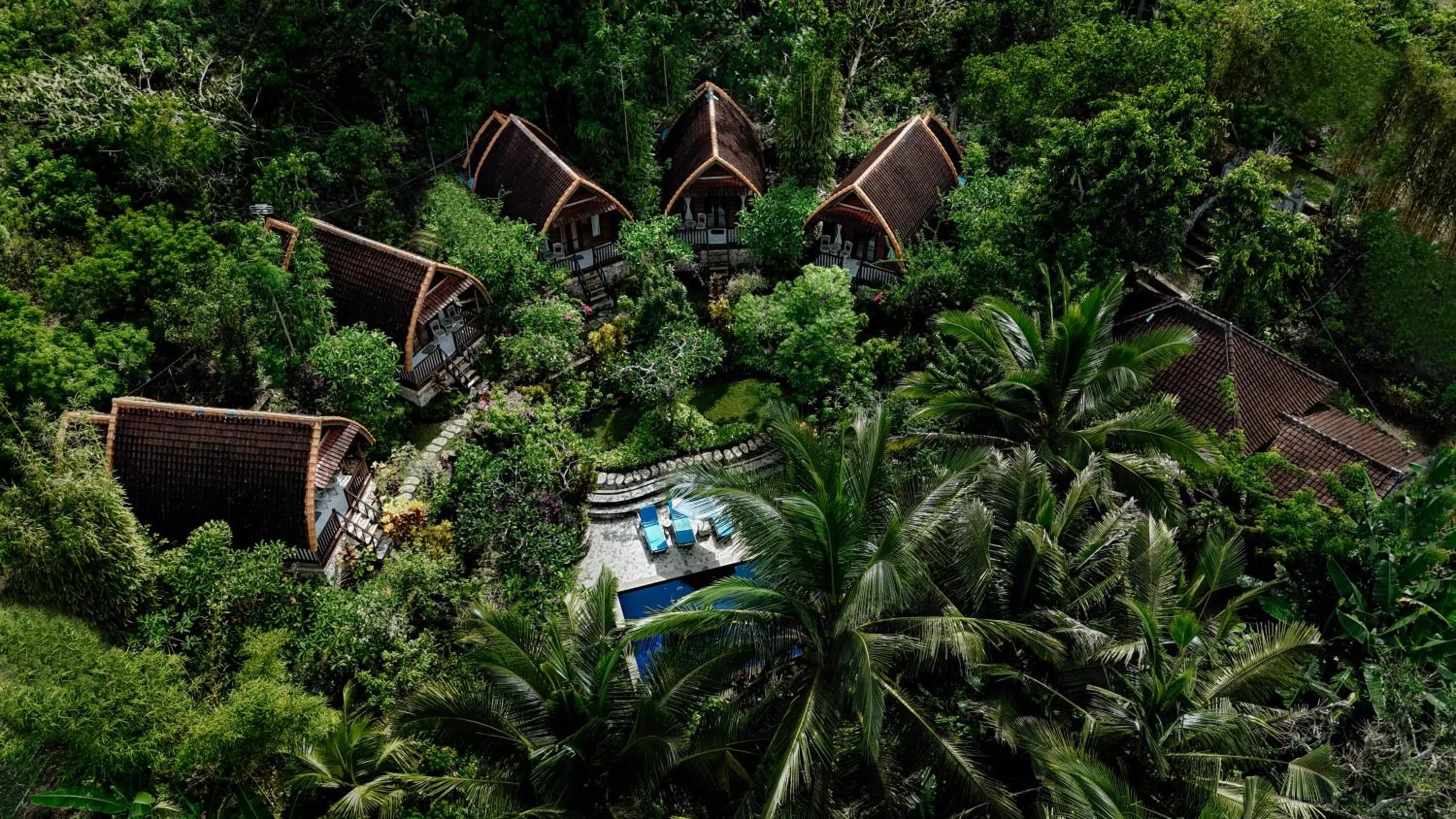 Property building in The Tukad Gepuh Cottage and Resto