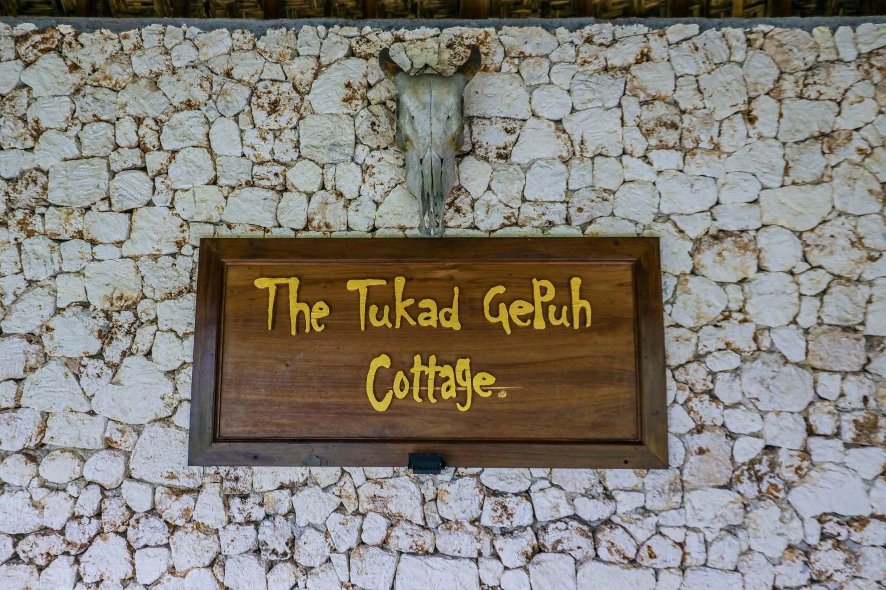 Property logo or sign in The Tukad Gepuh Cottage and Resto