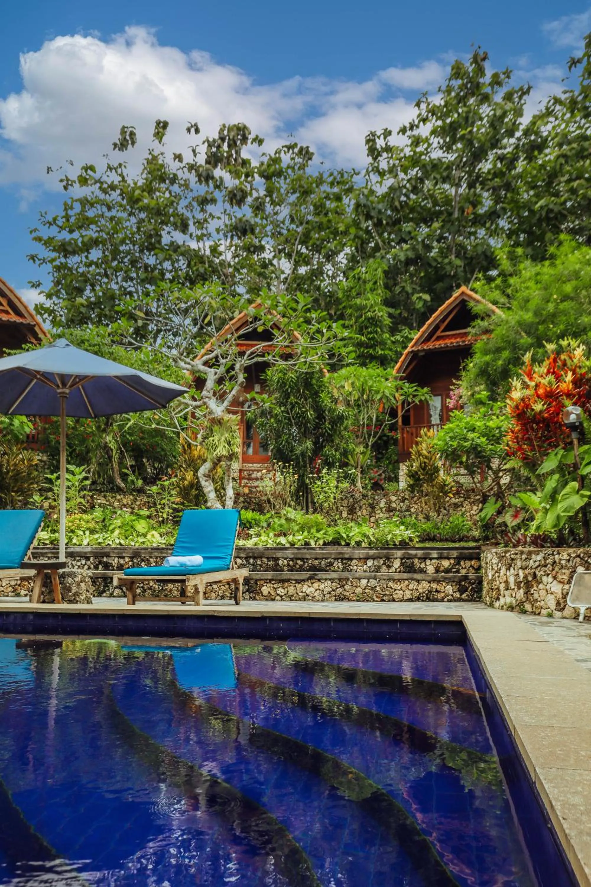 Swimming pool in The Tukad Gepuh Cottage and Resto