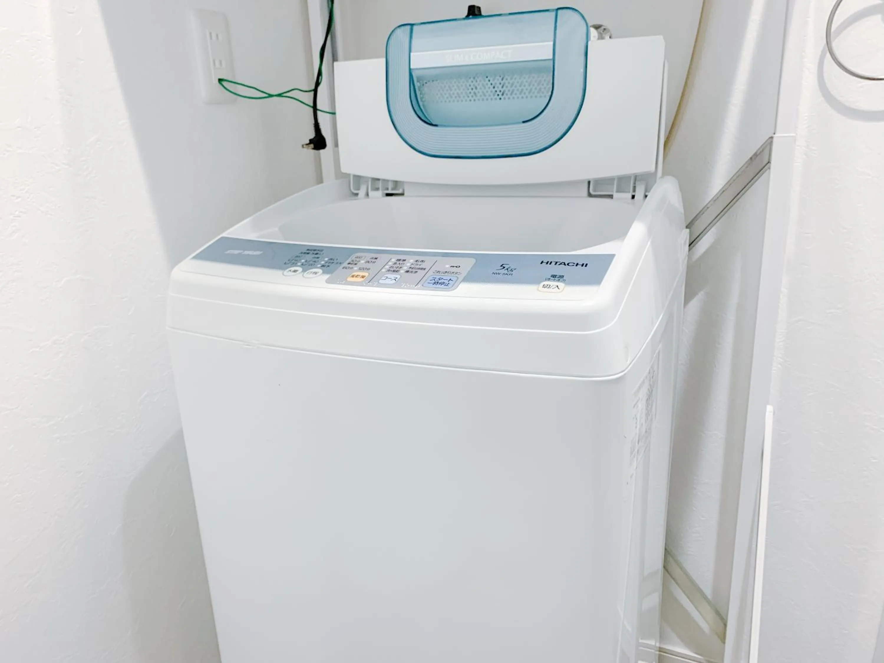 washing machine in Villa Awase 111