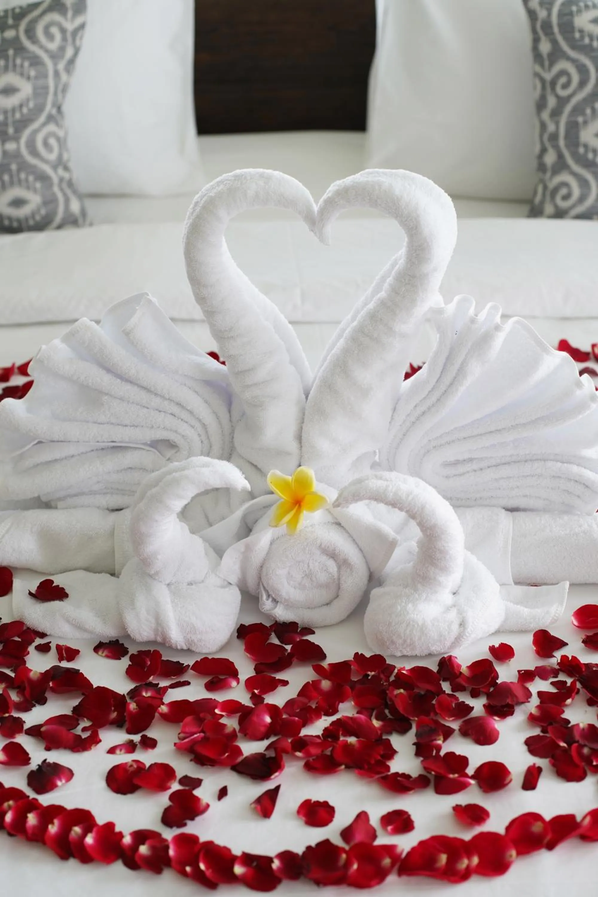 Decorative detail, Bed in Umah Tirta