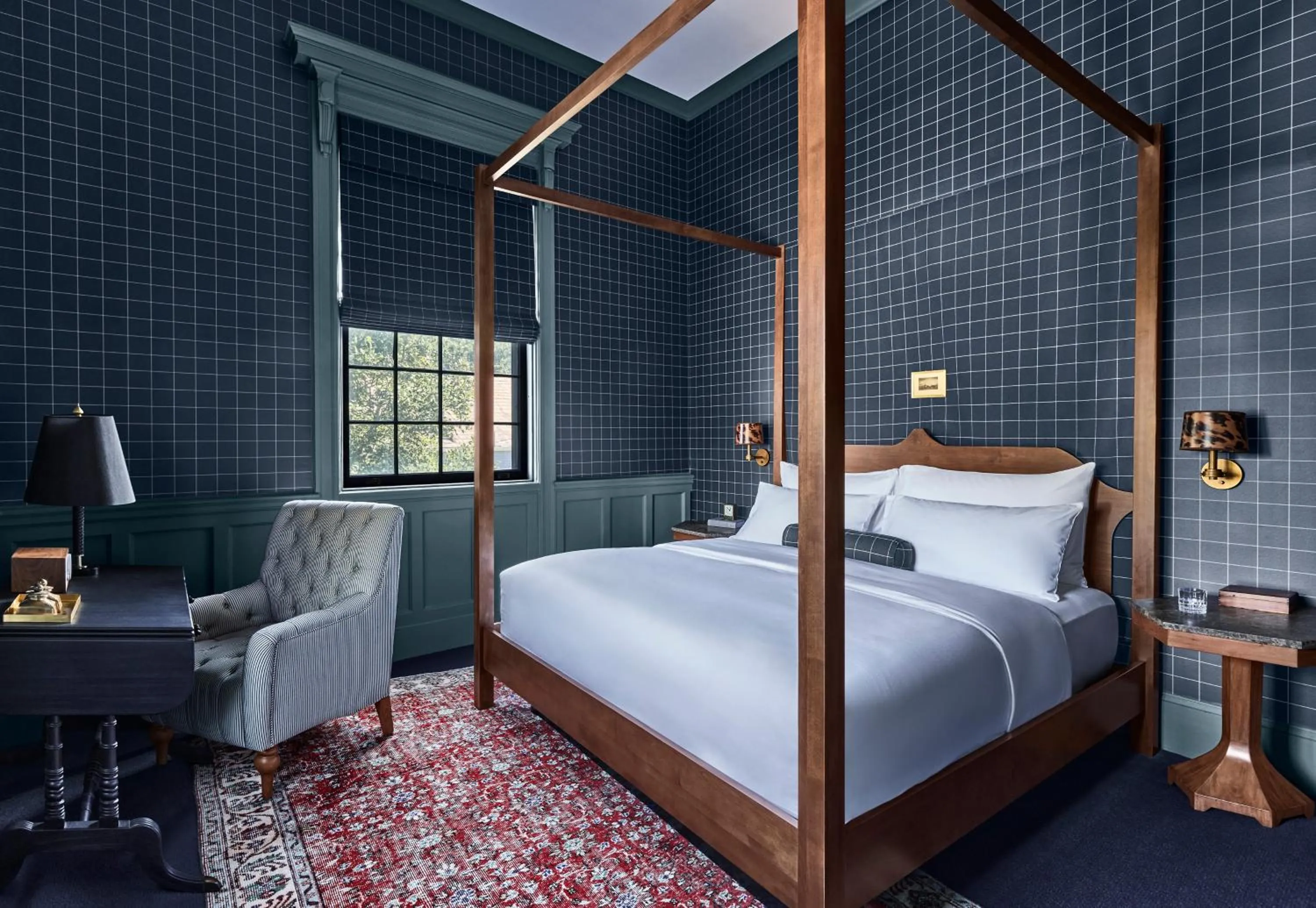 Bed in The Vanderbilt, Auberge Collection