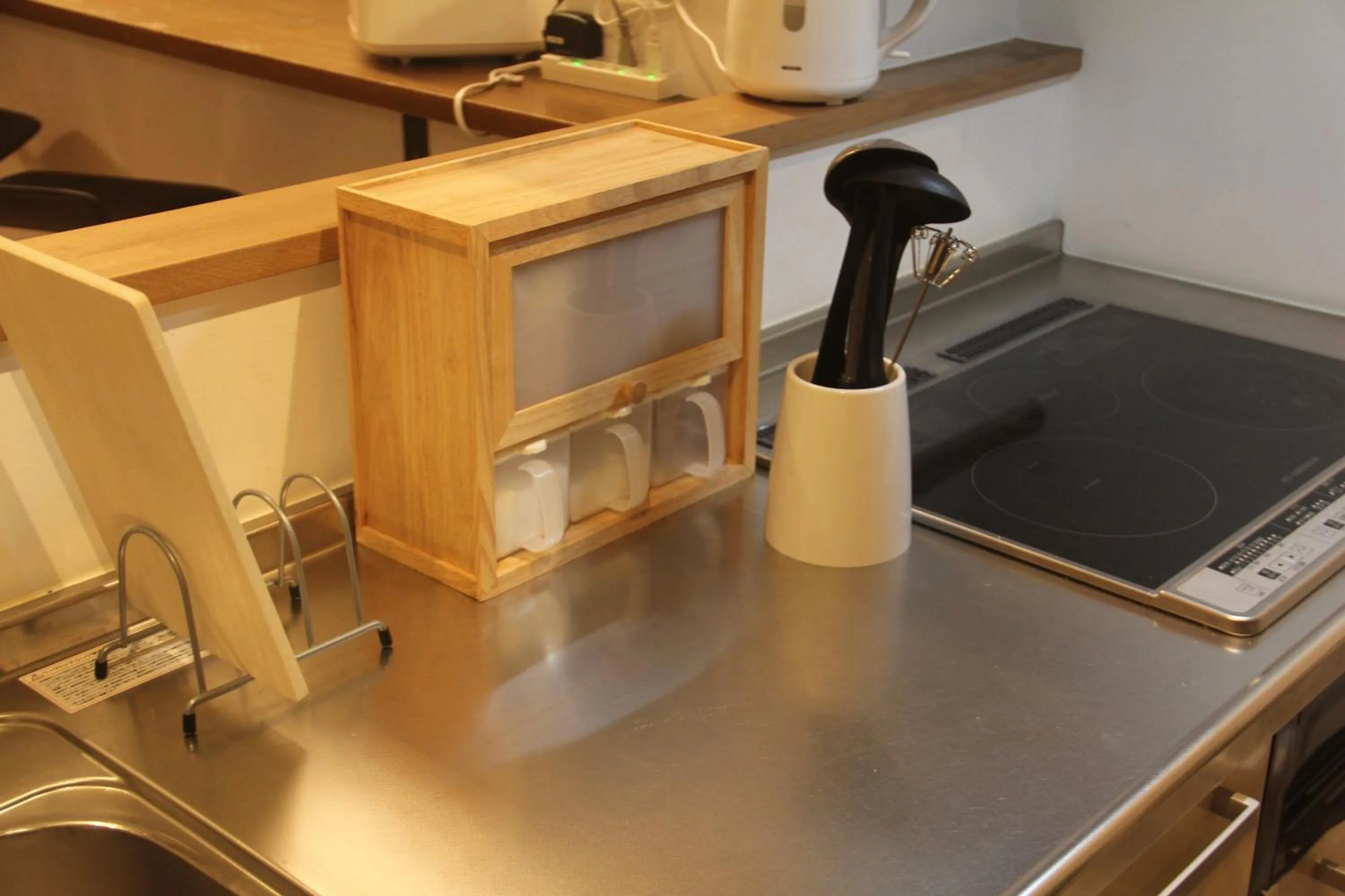 Kitchen or kitchenette in THE NEXT DOOR Dormitory & Private Hostel