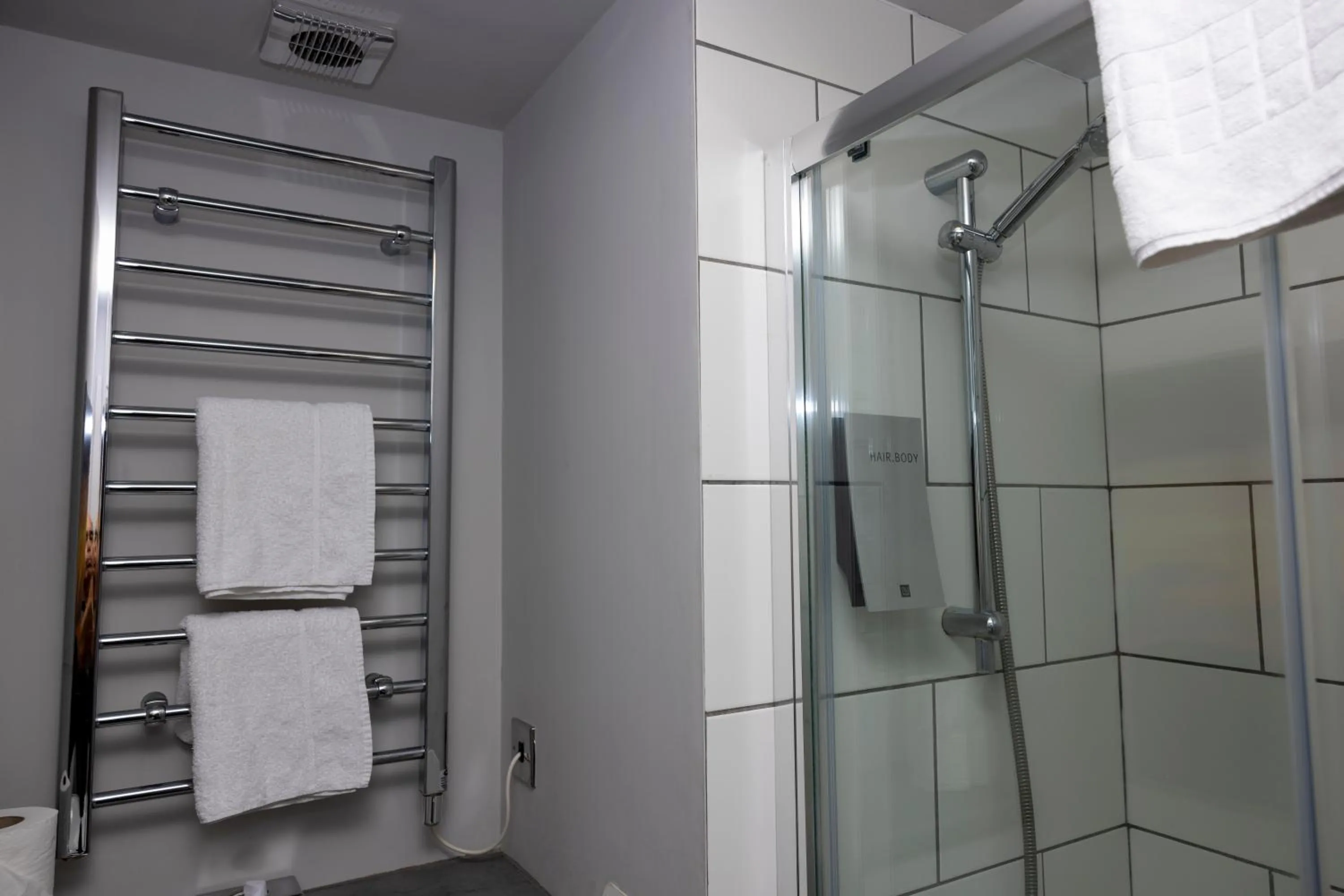 Shower in The Grand Atlantic Hotel